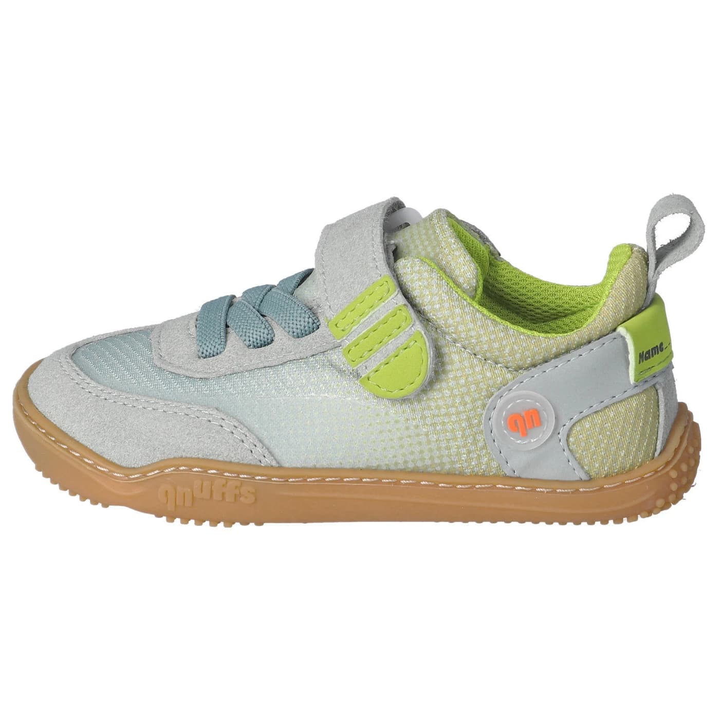 Детски обувки barefoot qnuffs Kid's Fichte Barefoot shoes - River / Grün