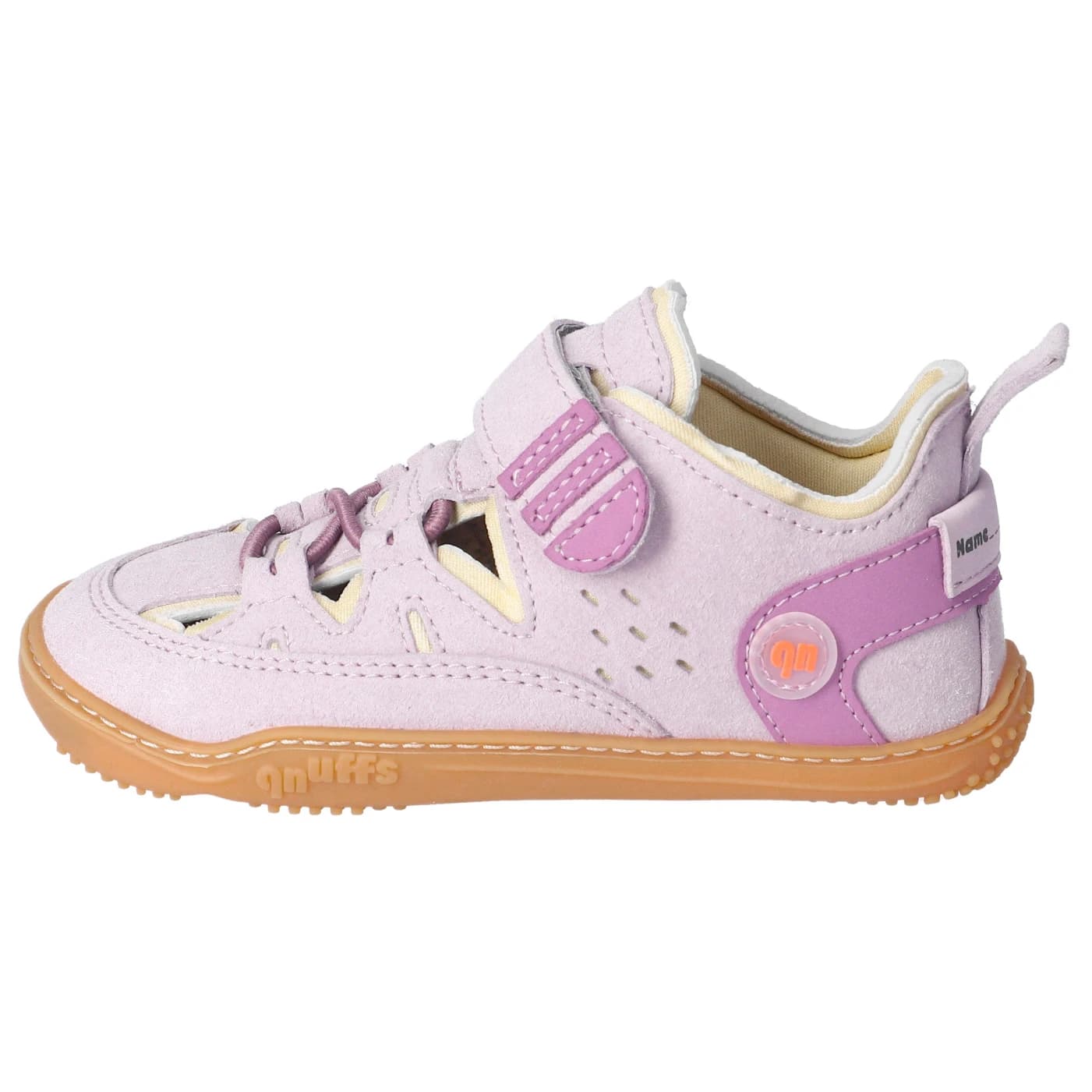 Детски сандали qnuffs Kid's Lerche Sandals - Misty / Vanille