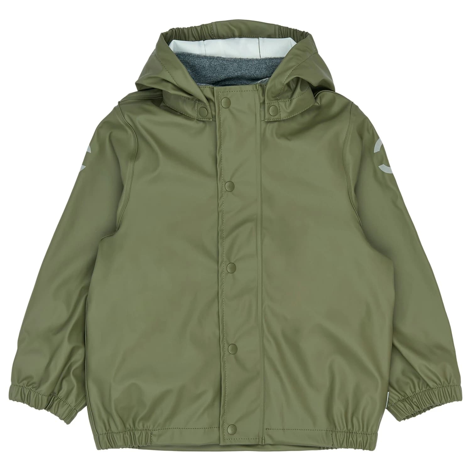 Детско водоустойчиво яке Mikk-line Kid's PU Rain Jacket Waterproof jacket - Dusty Olive