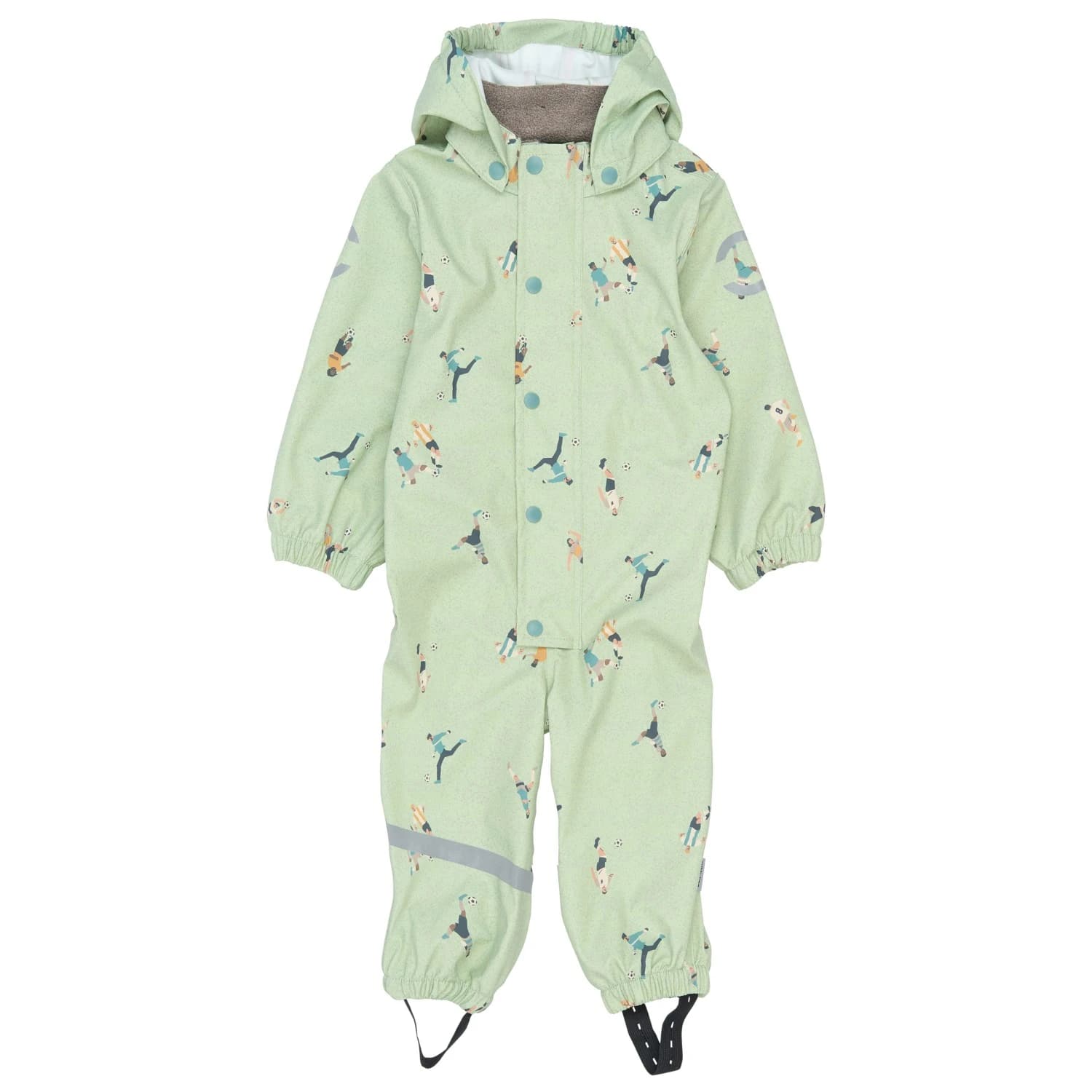 Детска грейка Mikk-Line Kid's PU Rain Suit AOP Overall - Soccer AOP