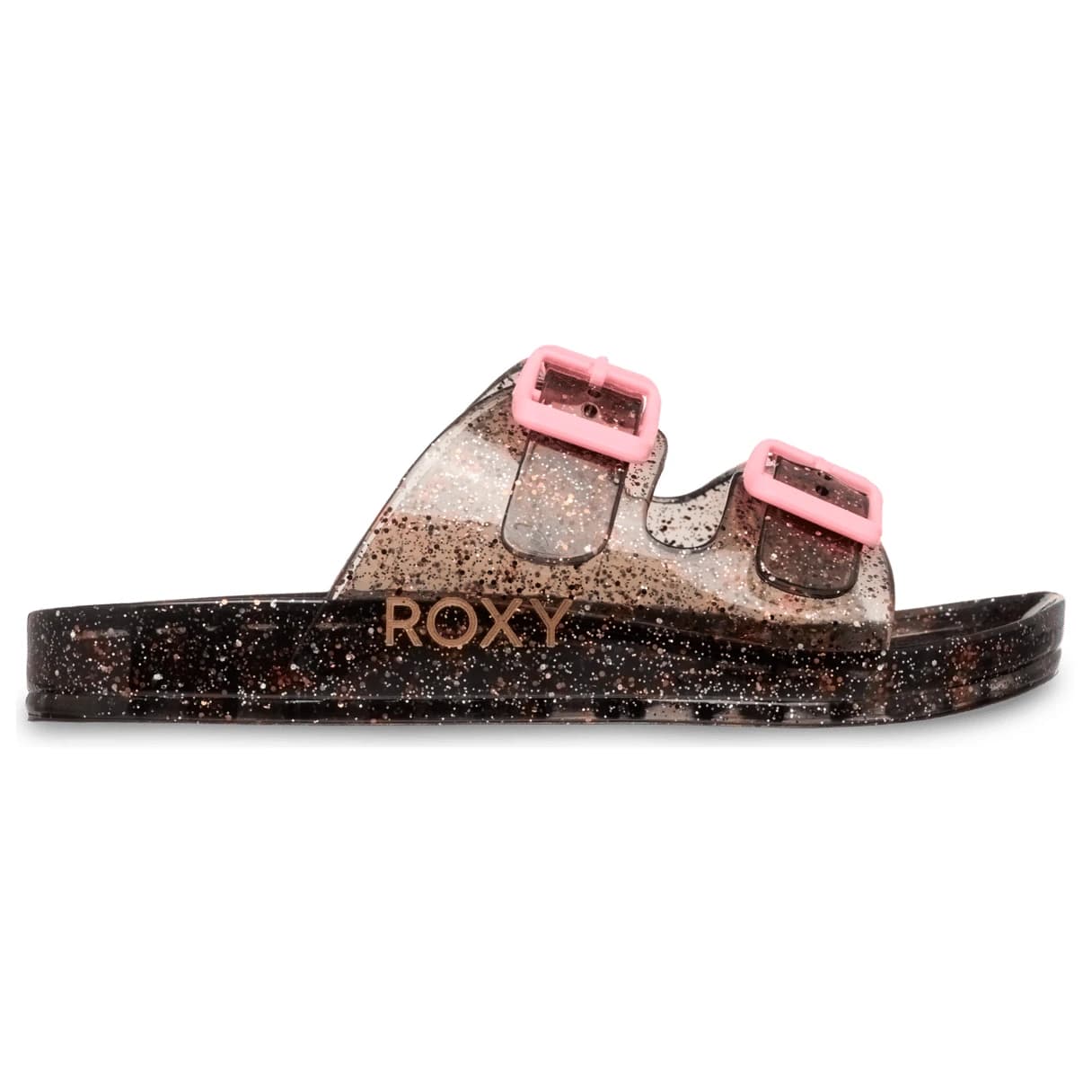Детски сандали Roxy Kid's RG Kattie Glitter Sandals - Black / Multi
