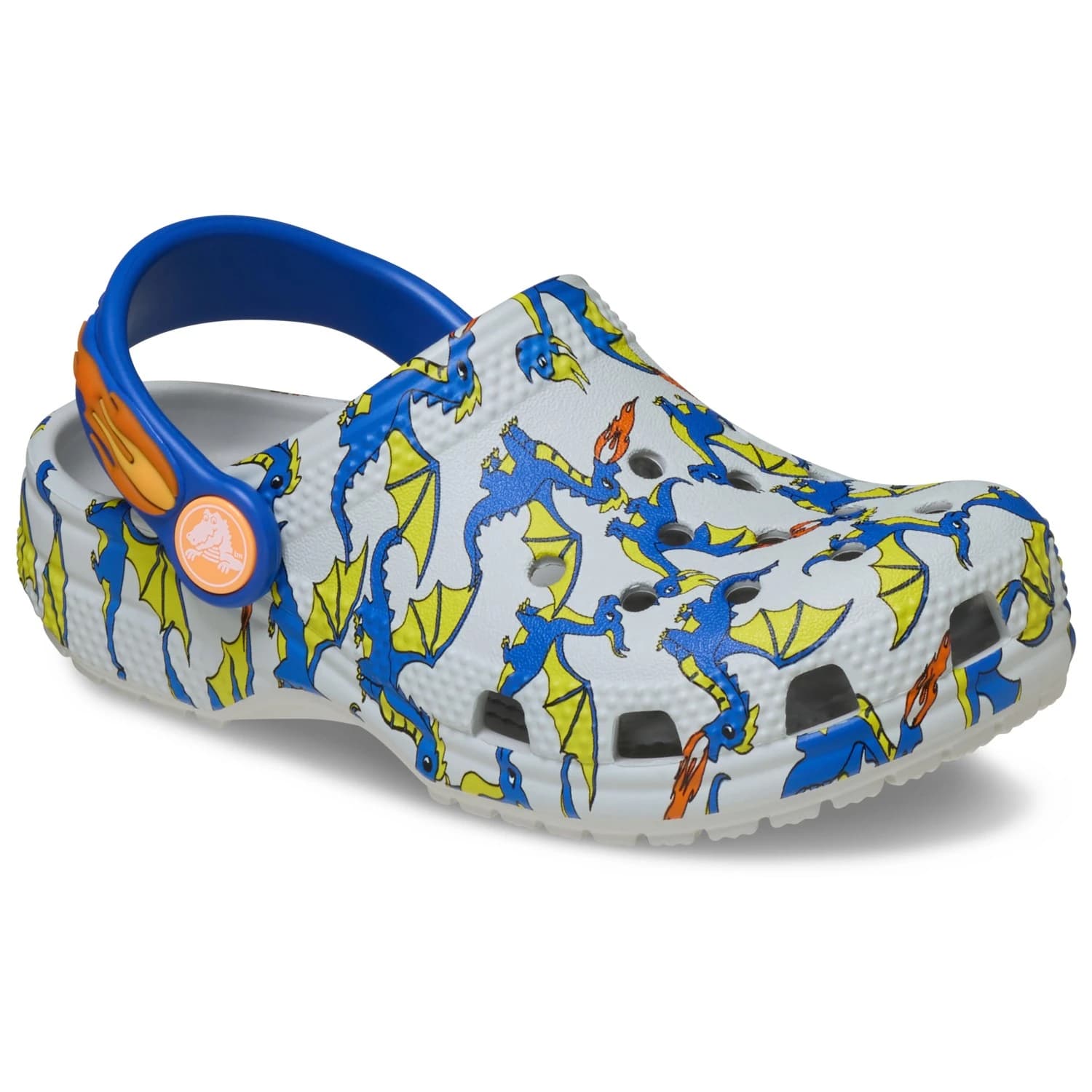 Детски сандали Crocs Kid's Classic Dragon Graphic Clog Sandals - Atmosphere