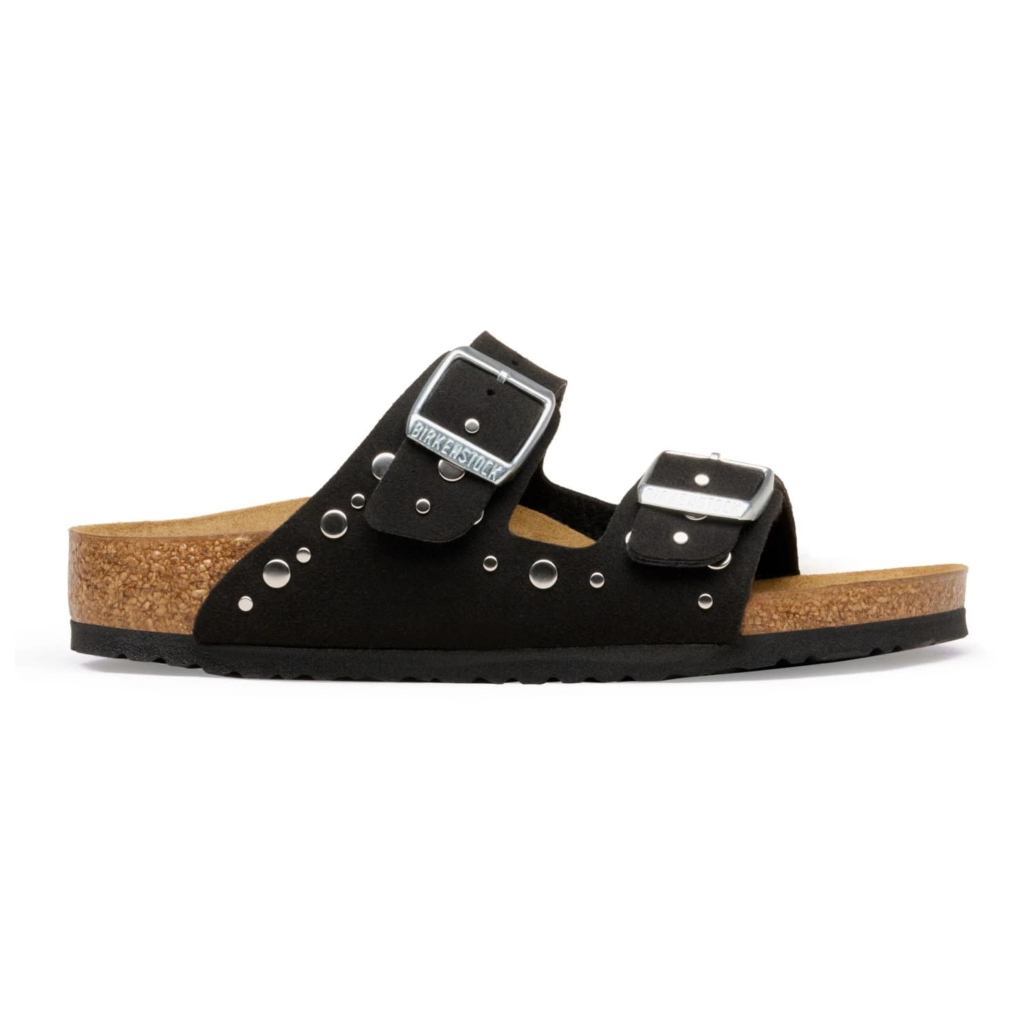 Детски сандали Birkenstock Kid's Arizona Rivet Border Synthetik Sandals - Soft Birki Black