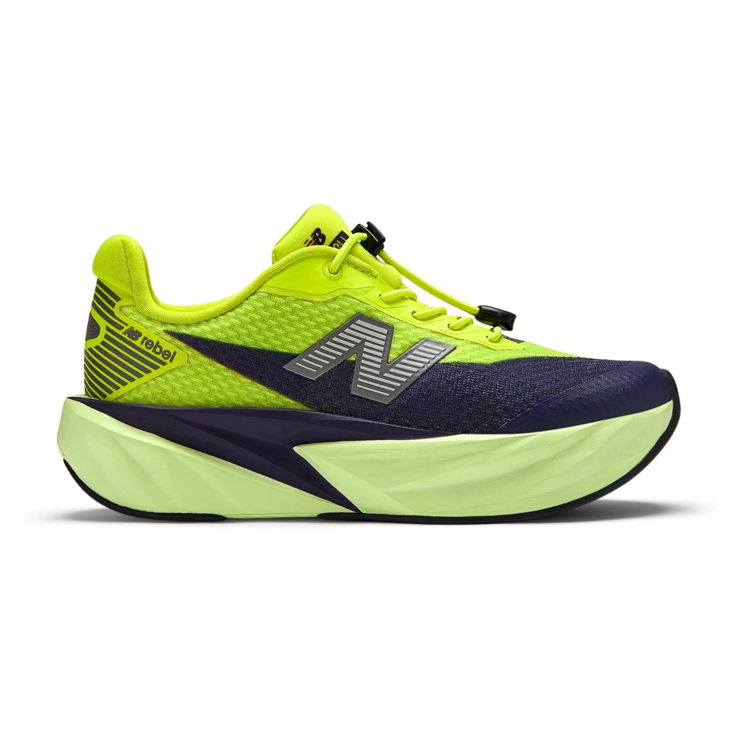 Детски обувки за бягане New Balance Kid's FuelCell Rebel V5 Running shoes - Alkaline Green