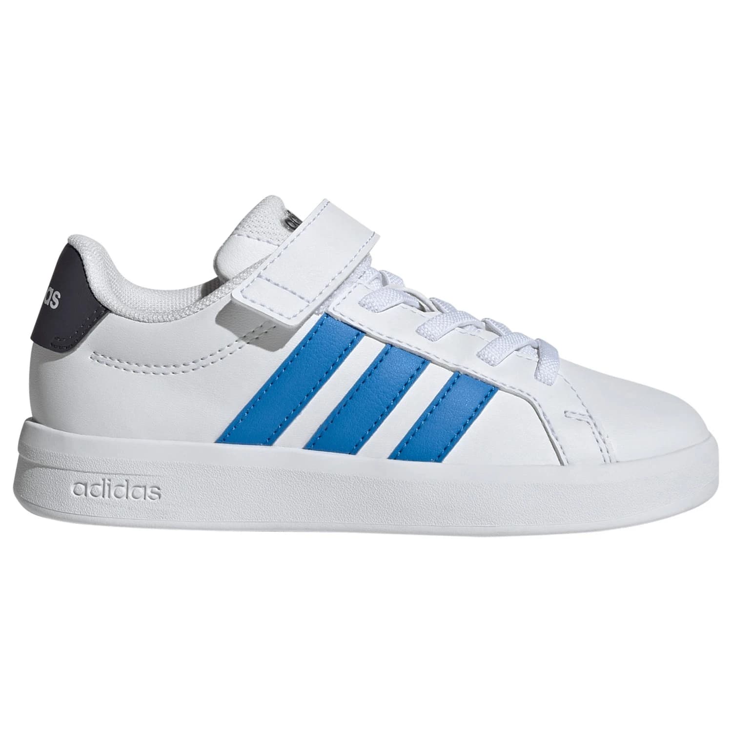 Детски маратонки adidas Kid's Grand Court 3.0 Sneakers - Ftwr White / Lucid Ray Blue / Aurora Onix