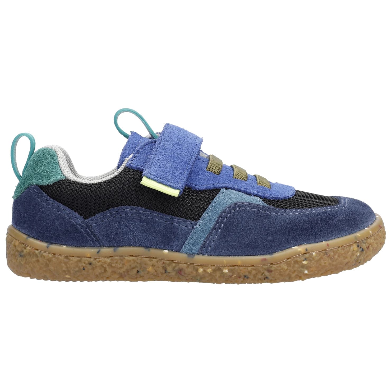 Детски обувки barefoot Groundies Kid's Lou 2.0 Barefoot shoes - Navy / Mint