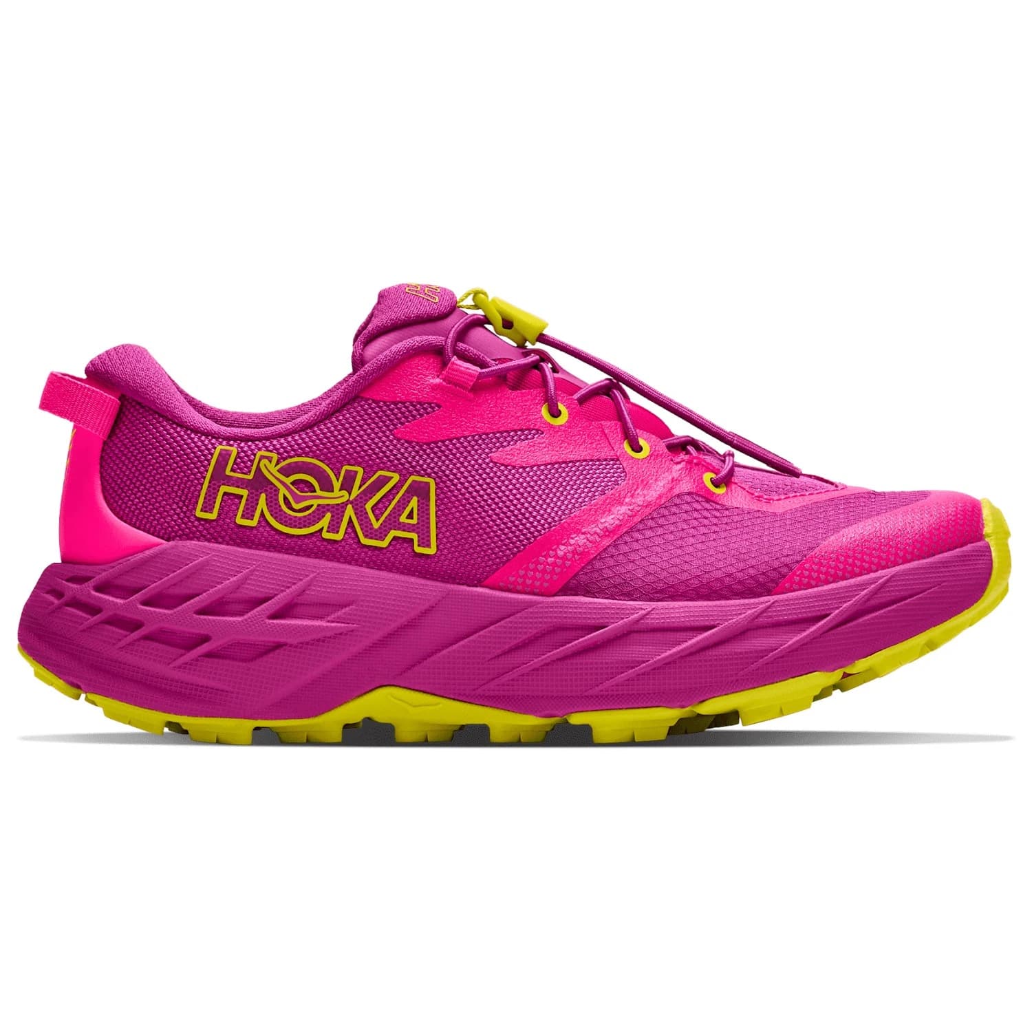 Детски маратонки HOKA Kid's Speedgoat 7 Trail running shoes - Fuchsia / Fuchsia