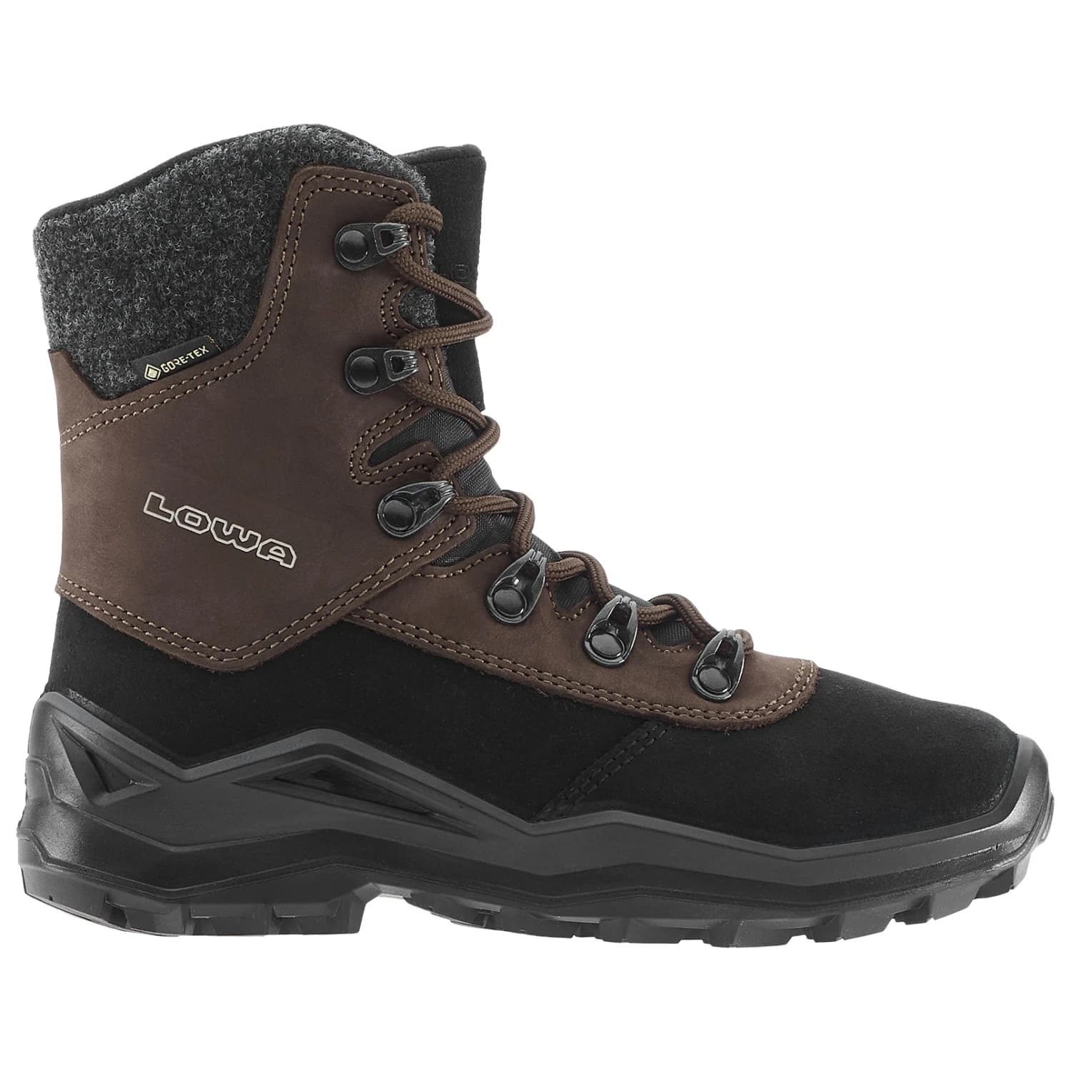Детски зимни ботуши Lowa Kid's Couloir 2 GTX Hi Winter boots - Dunkelbraun / Schwarz