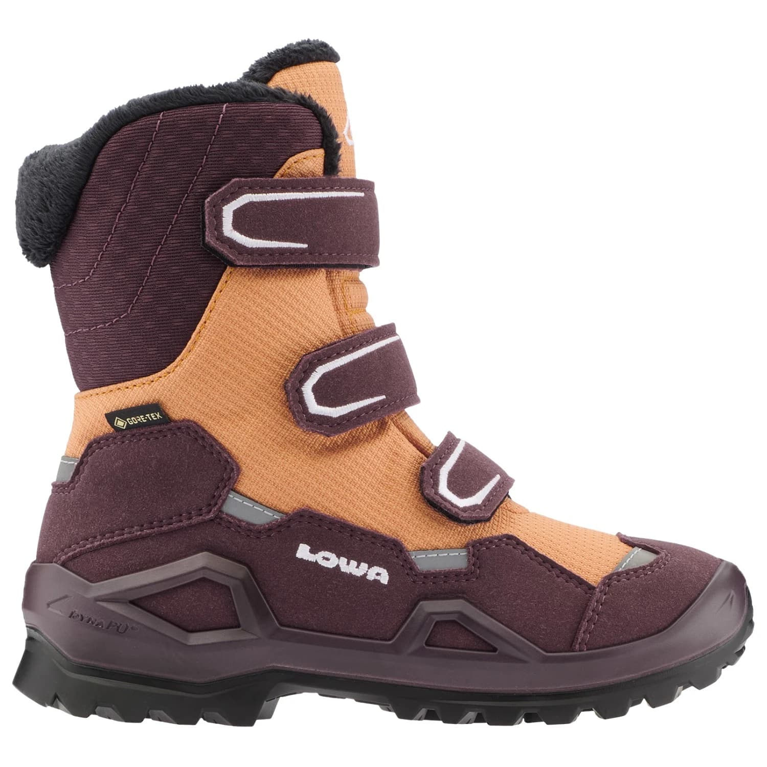 Детски зимни ботуши Lowa Kid's Milo Evo GTX Hi Winter boots - Bordeaux / Ton
