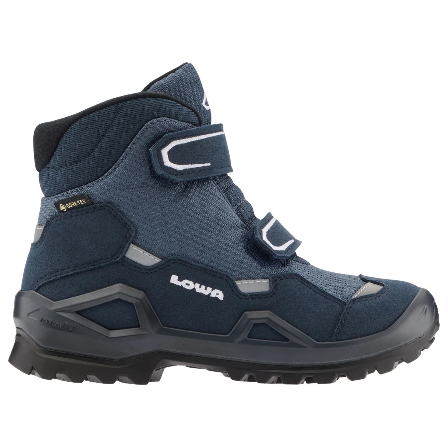Детски зимни ботуши Lowa Kid's Milo Evo GTX Mid Winter boots - Blau / Navy