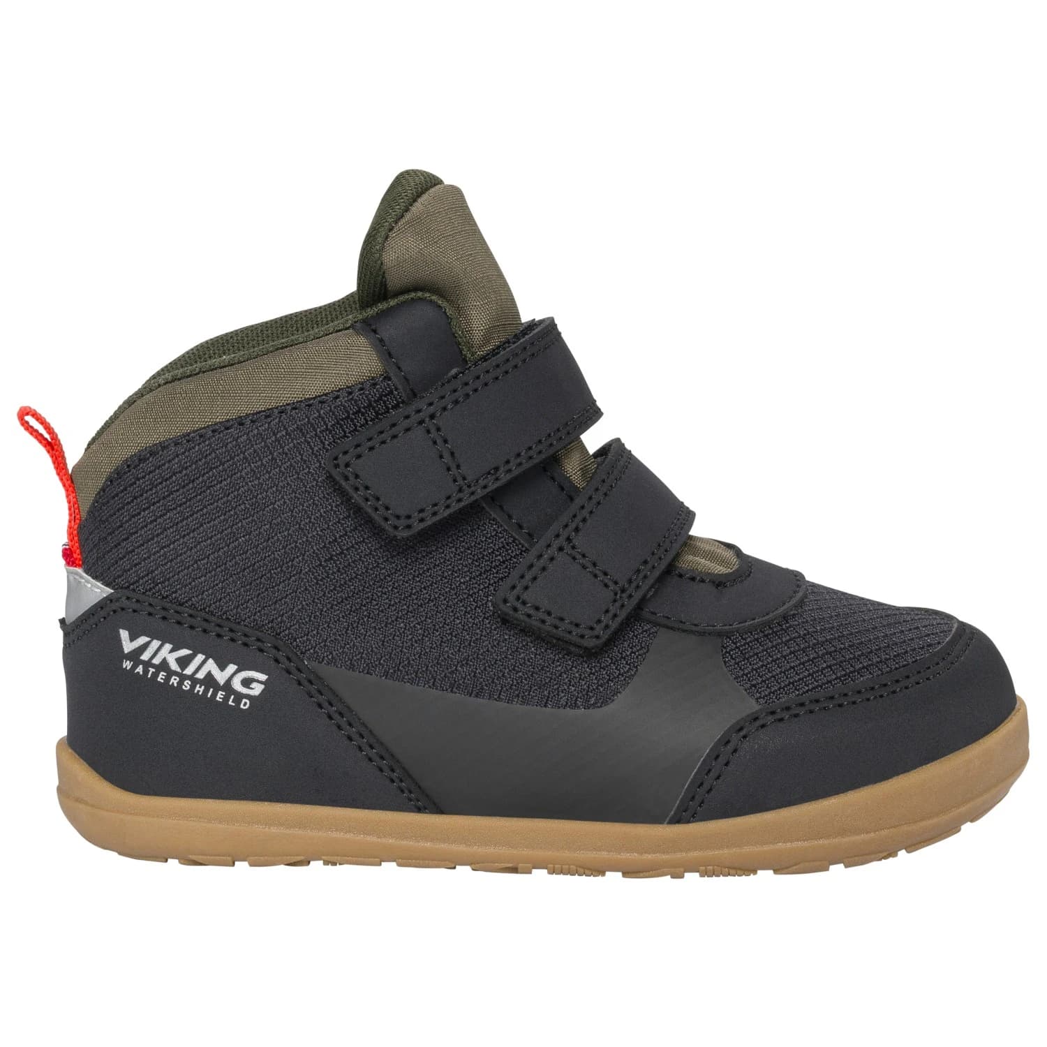 Детски обувки barefoot Viking Kid's Aspen Barefoot Mid WP 2V Barefoot shoes - Black