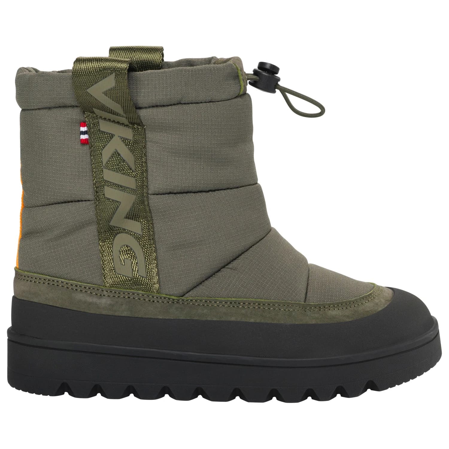 Детски зимни ботуши Viking Kid's Fleek Hybrid Warm WP Winter boots - Olive / Black