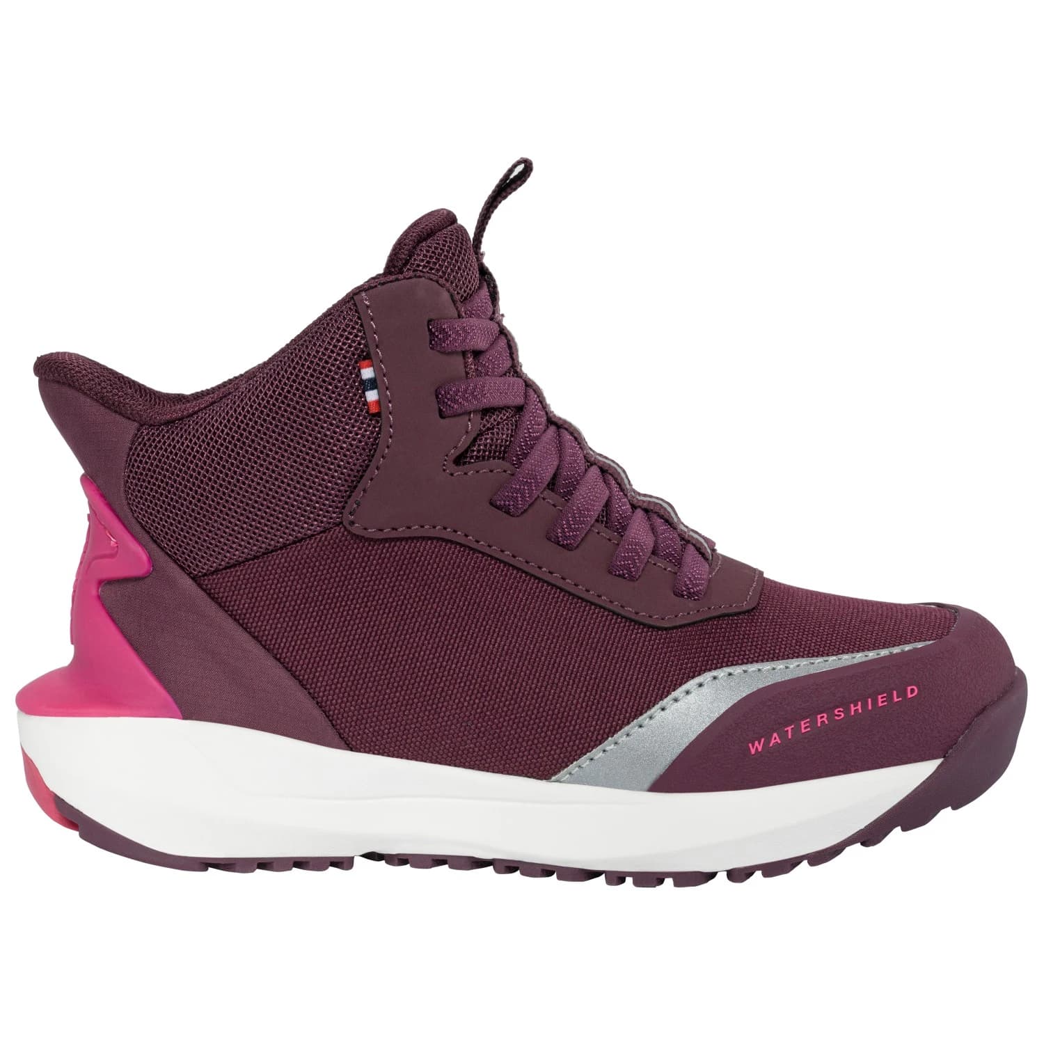 Детски туристически обувки Viking Kid's QuickGo Mid WP Walking boots - Plum