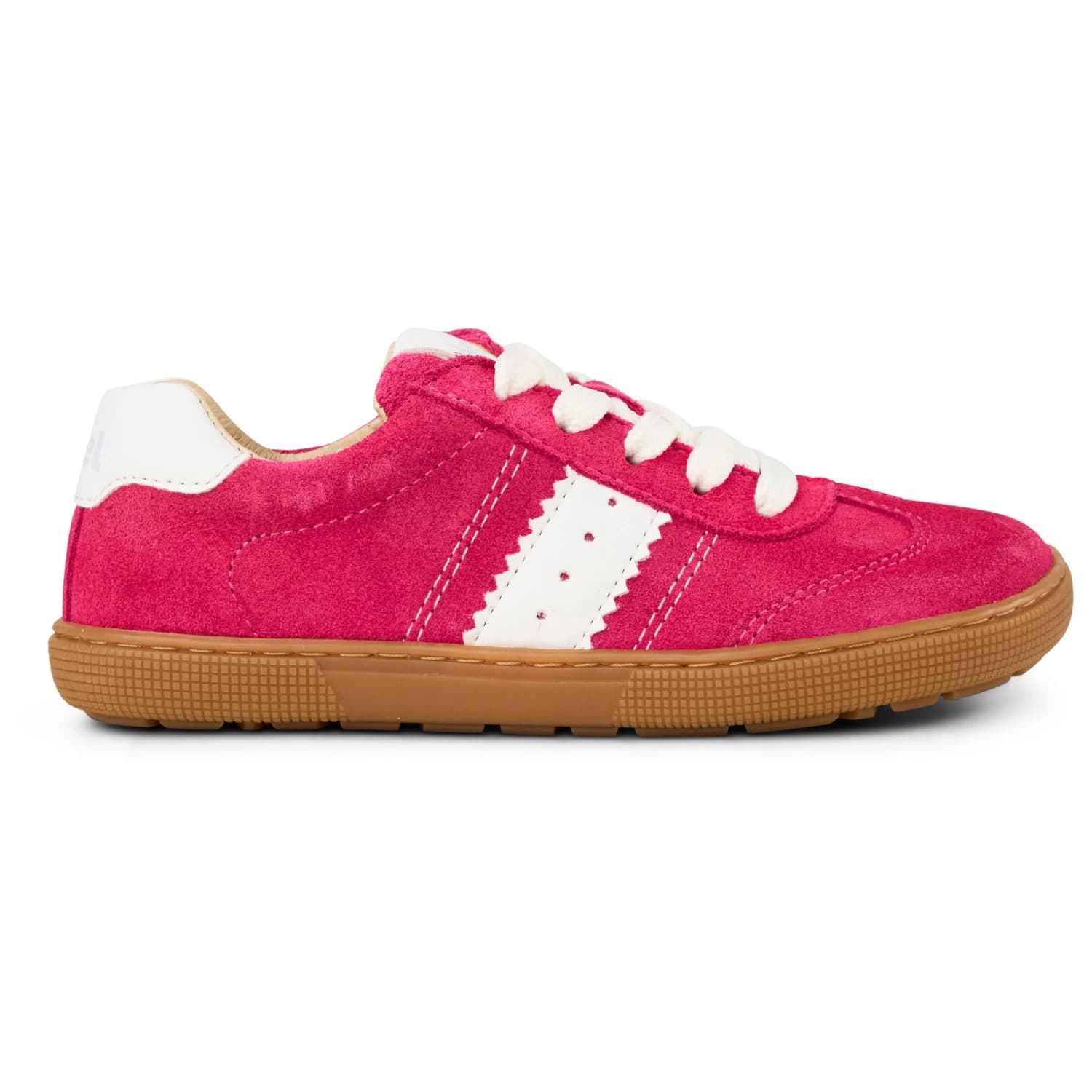 Детски обувки barefoot Koel Kid's Declan Suede 3.0 Barefoot shoes - Fuchsia