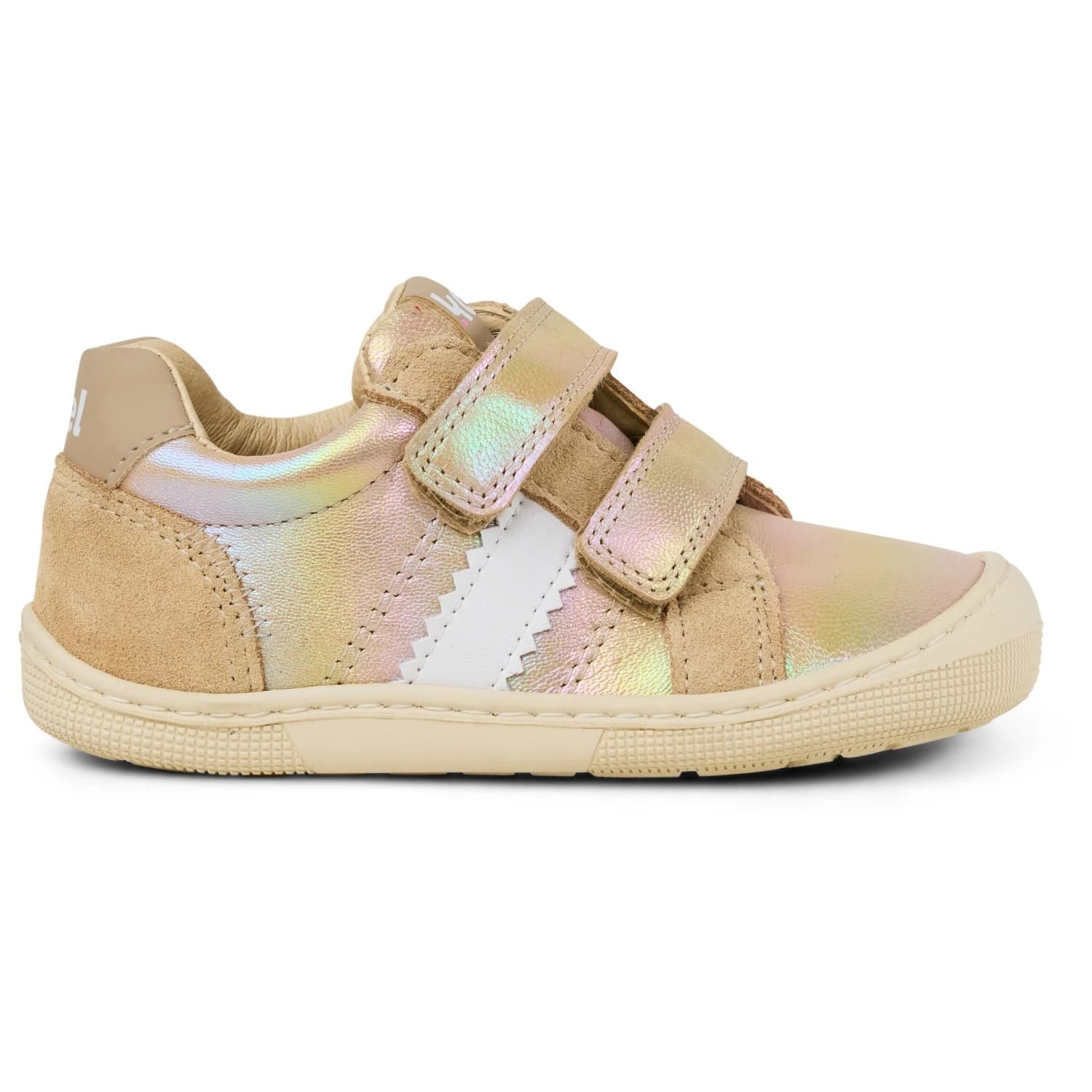 Детски обувки barefoot Koel Kid's Denis Metalic 3.0 Barefoot shoes - Gold