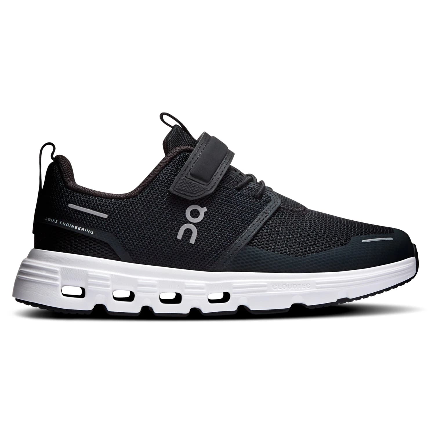 Детски маратонки On Kid's Cloud Play 2 Sneakers - Black / White