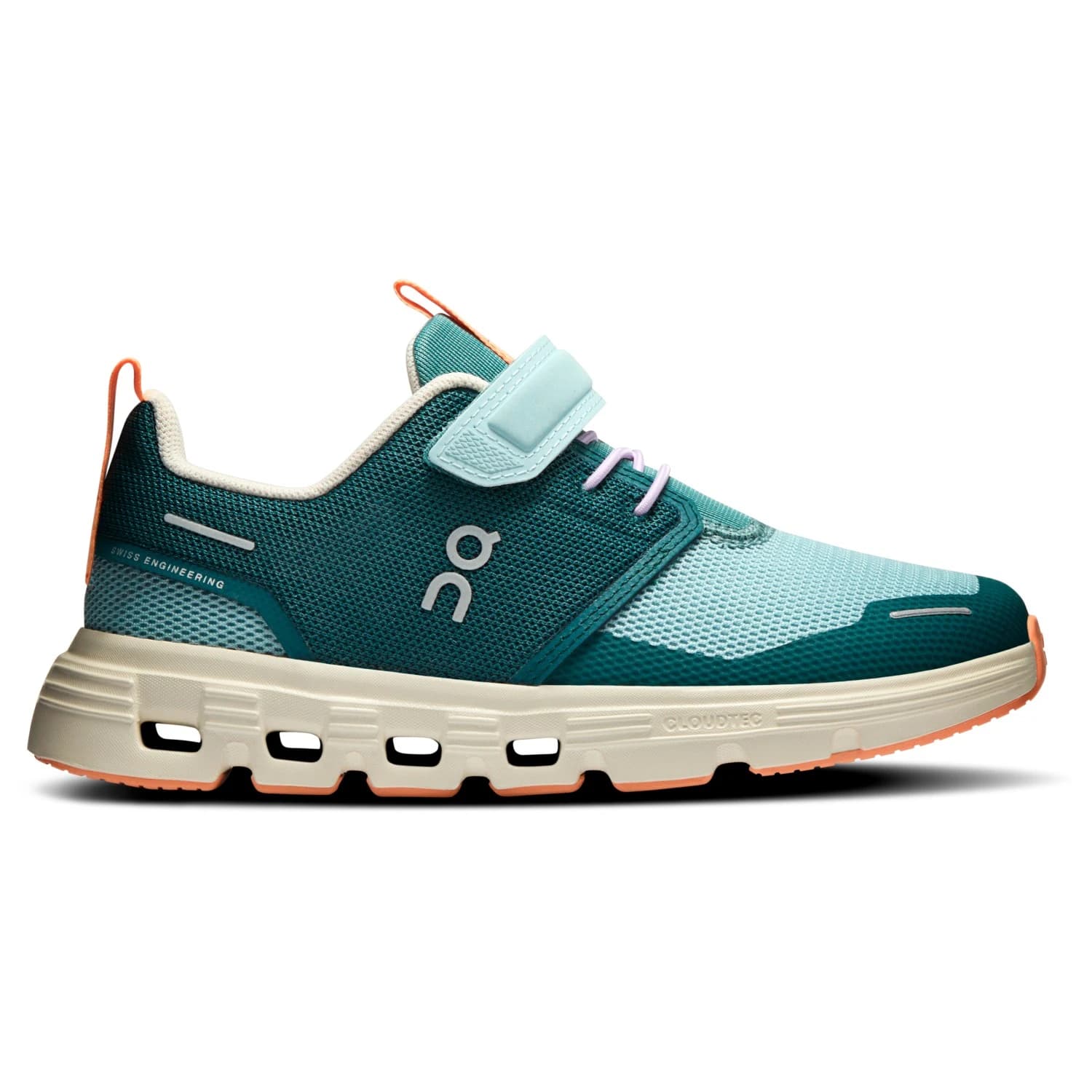 Детски маратонки On Kid's Cloud Play 2 Sneakers - Mistletoe / Sahara