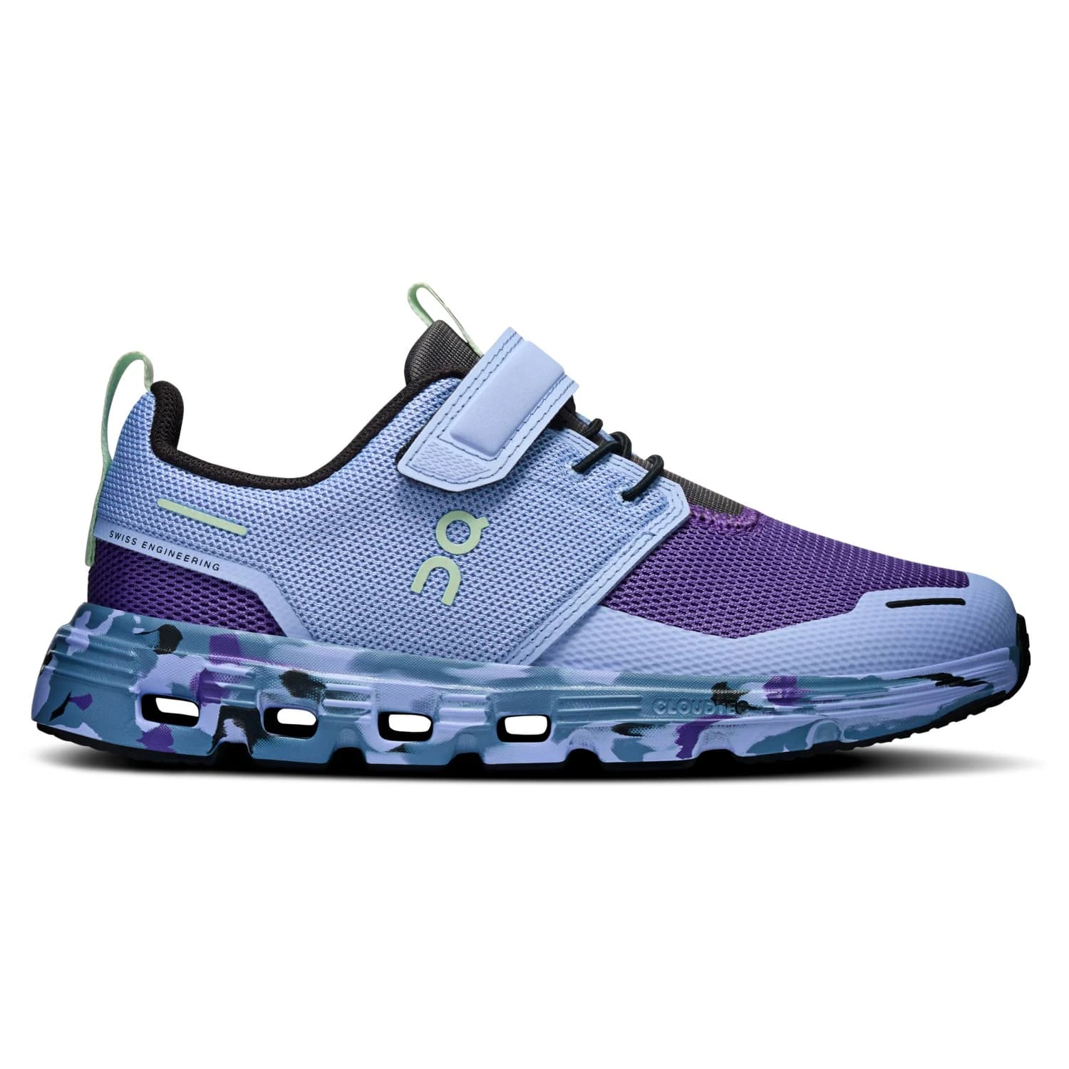 Детски маратонки On Kid's Cloud Play 2 Sneakers - Myrtle / Lima