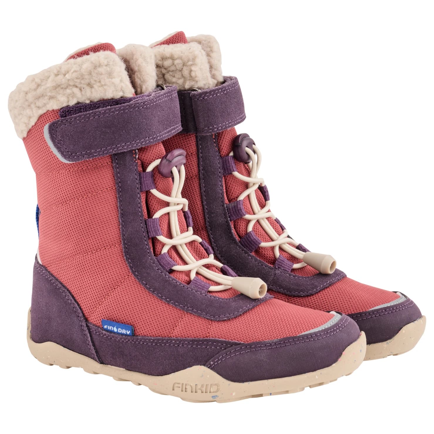 Детски зимни ботуши Finkid Kid's Jotos Winter boots - Cedar / Chocolate