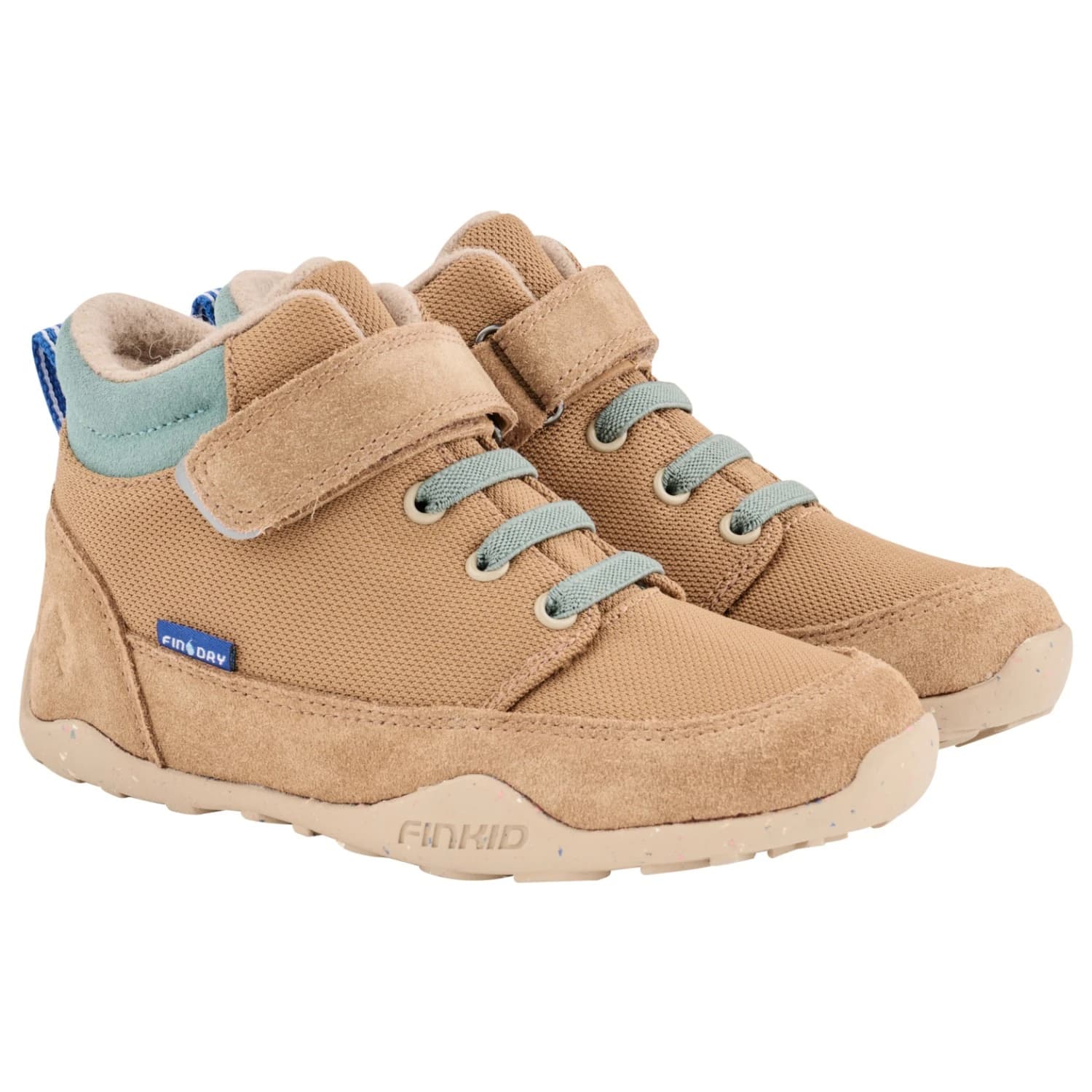 Детски обувки barefoot Finkid Kid's Niitty Barefoot shoes - Chipmunk