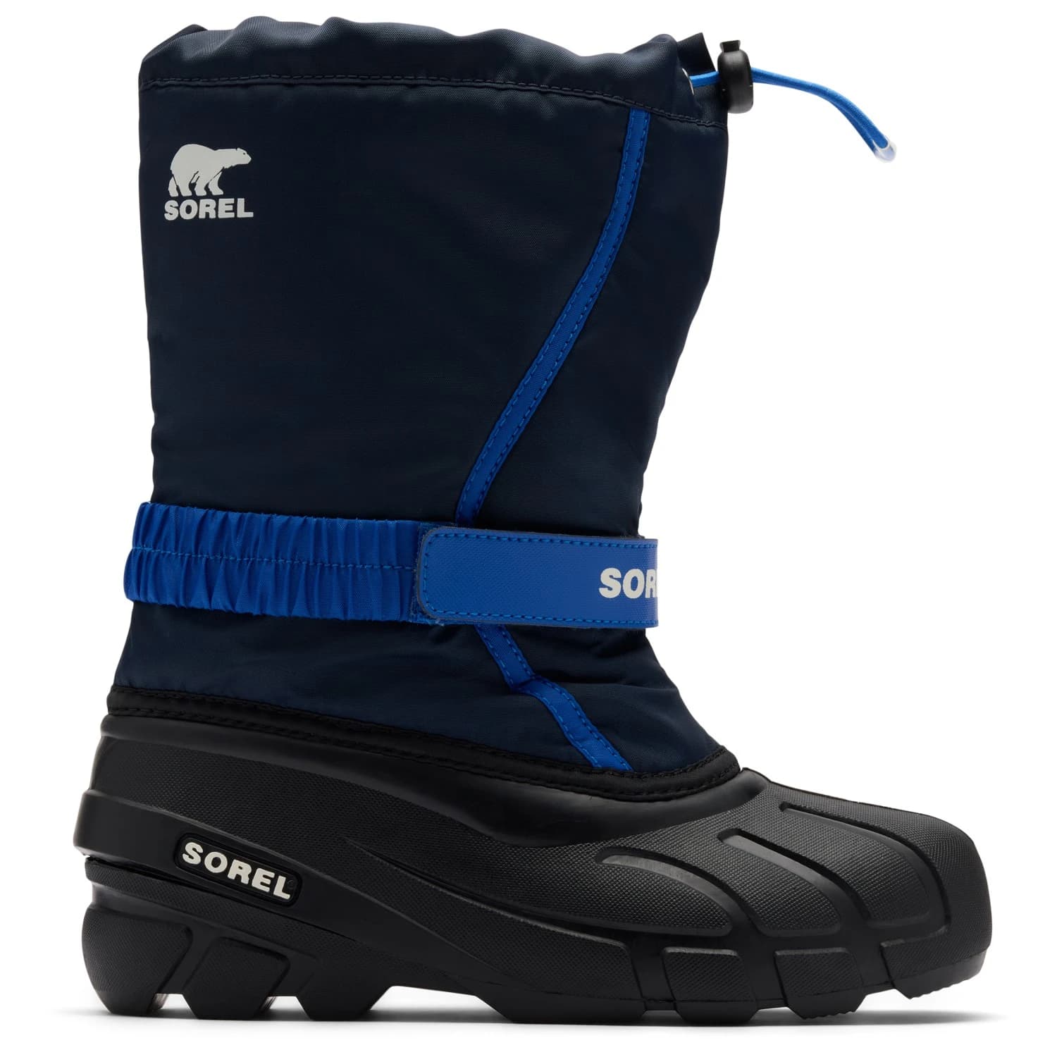 Детски зимни ботуши Sorel Kid's Big Flurry Boot Winter boots - Collegiate Navy / Azul