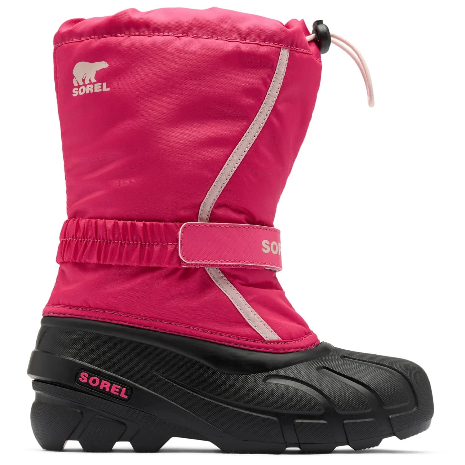 Детски зимни ботуши Sorel Kid's Big Flurry Boot Winter boots - Ultra Pink / Pink Salt