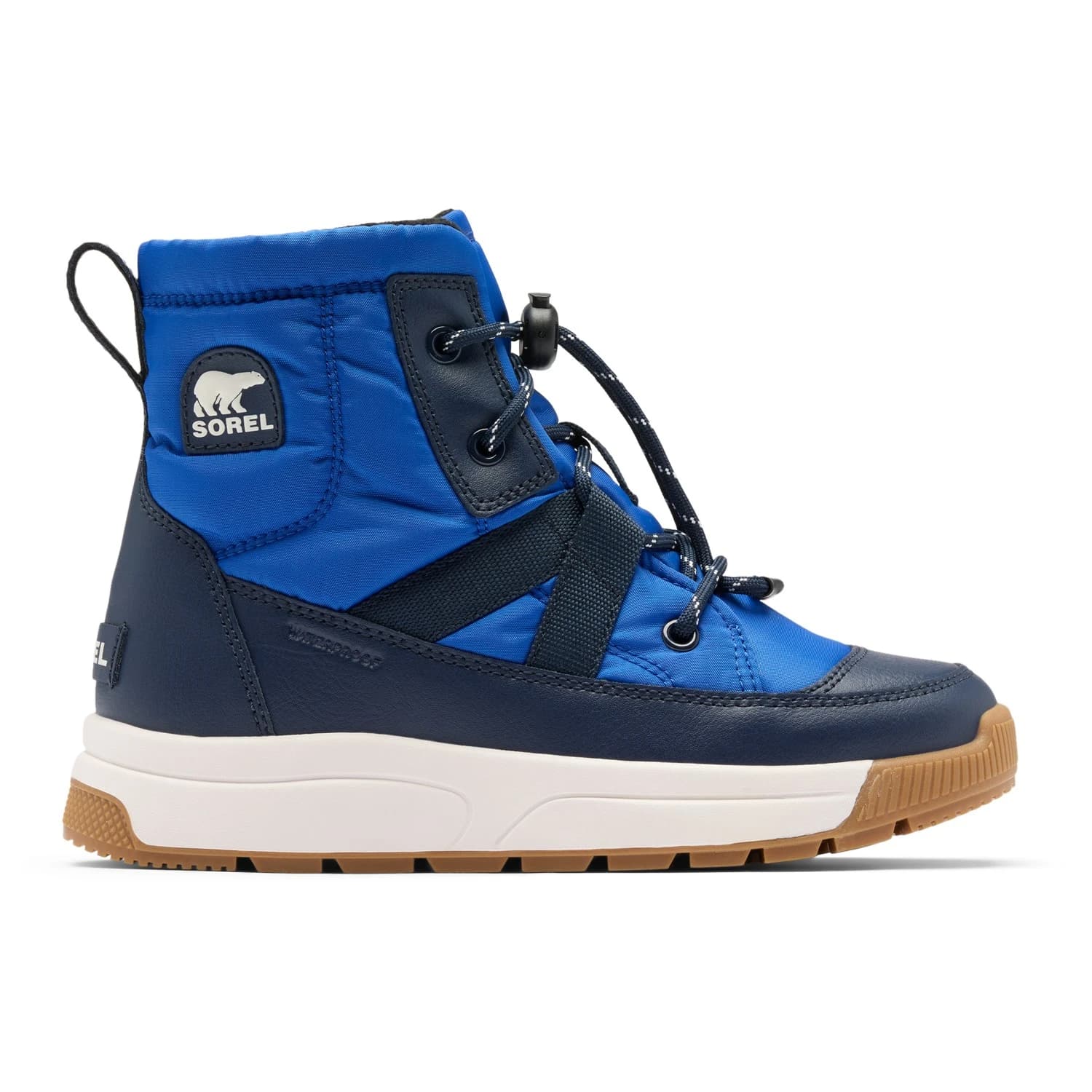 Детски зимни ботуши Sorel Kid's Little Whitney III Mid WP Winter boots - Azul / Collegiate Navy