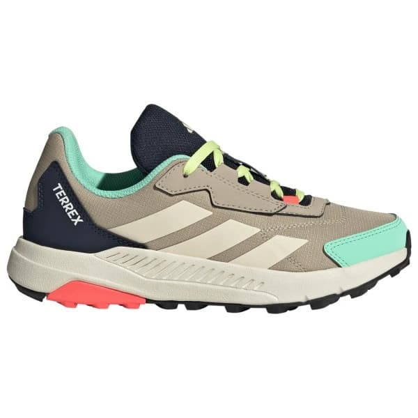 Детски туристически обувки adidas Terrex Kid's Anylander Walking boots - Khaki Three / Wonder White / Legend Ink