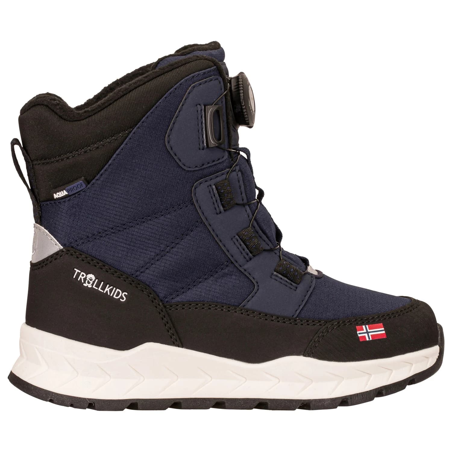 Детски зимни ботуши Trollkids Kid's Torvik Winter Boots - Navy