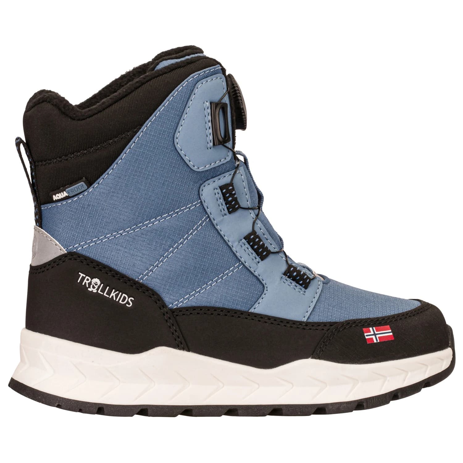 Детски зимни ботуши Trollkids Kid's Torvik Winter Boots - Shadow Blue