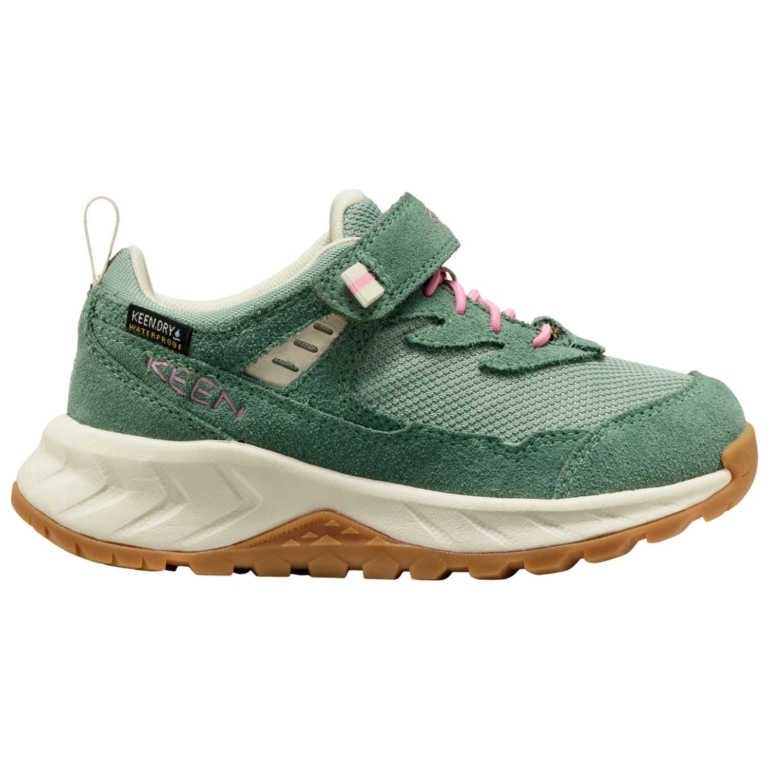 Детски мултиспорт обувки Keen Kid's Hightrail WP Multisport shoes - Lily Pad / Cashmere Rose