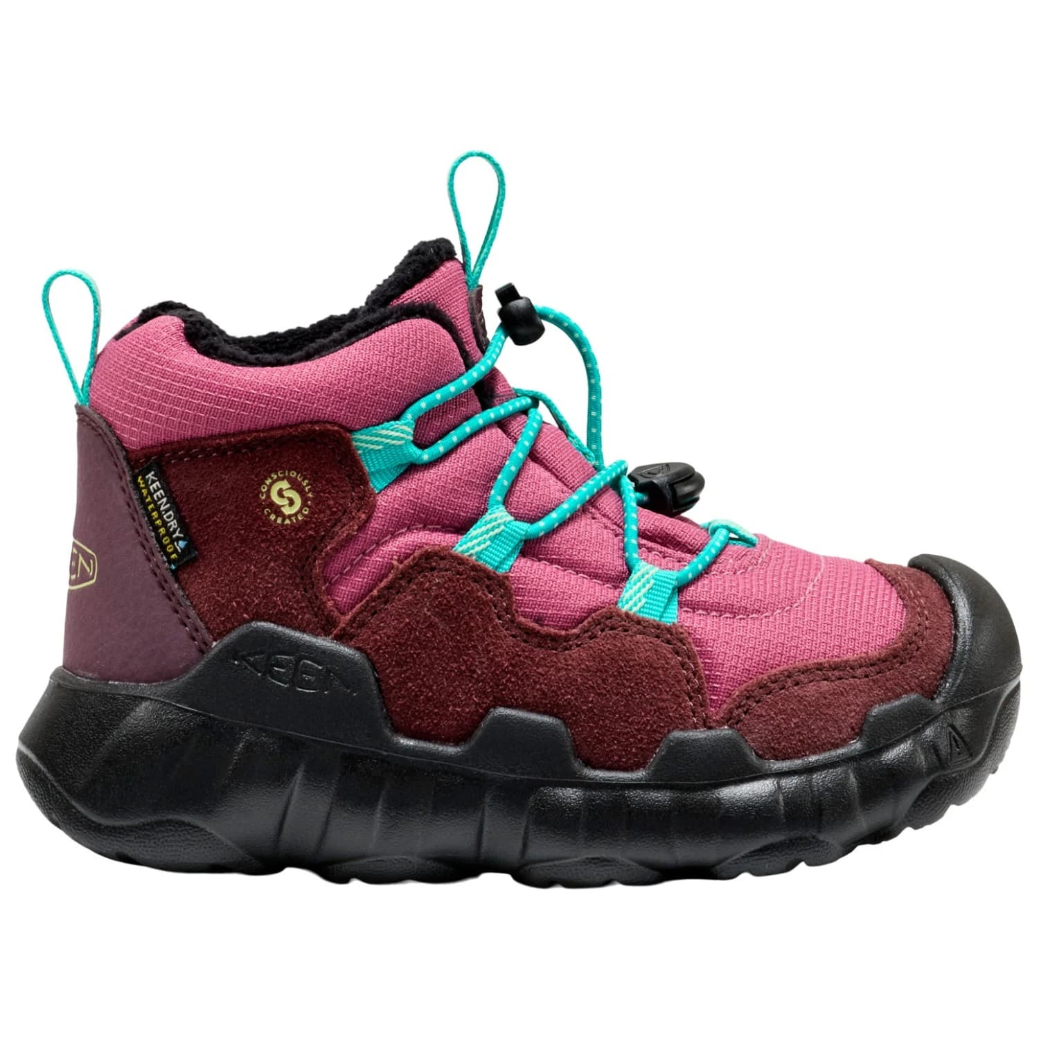 Детски зимни ботуши Keen Kid's Hypowser Chukka WP Winter boots - Huckleberry / Violet Quartz