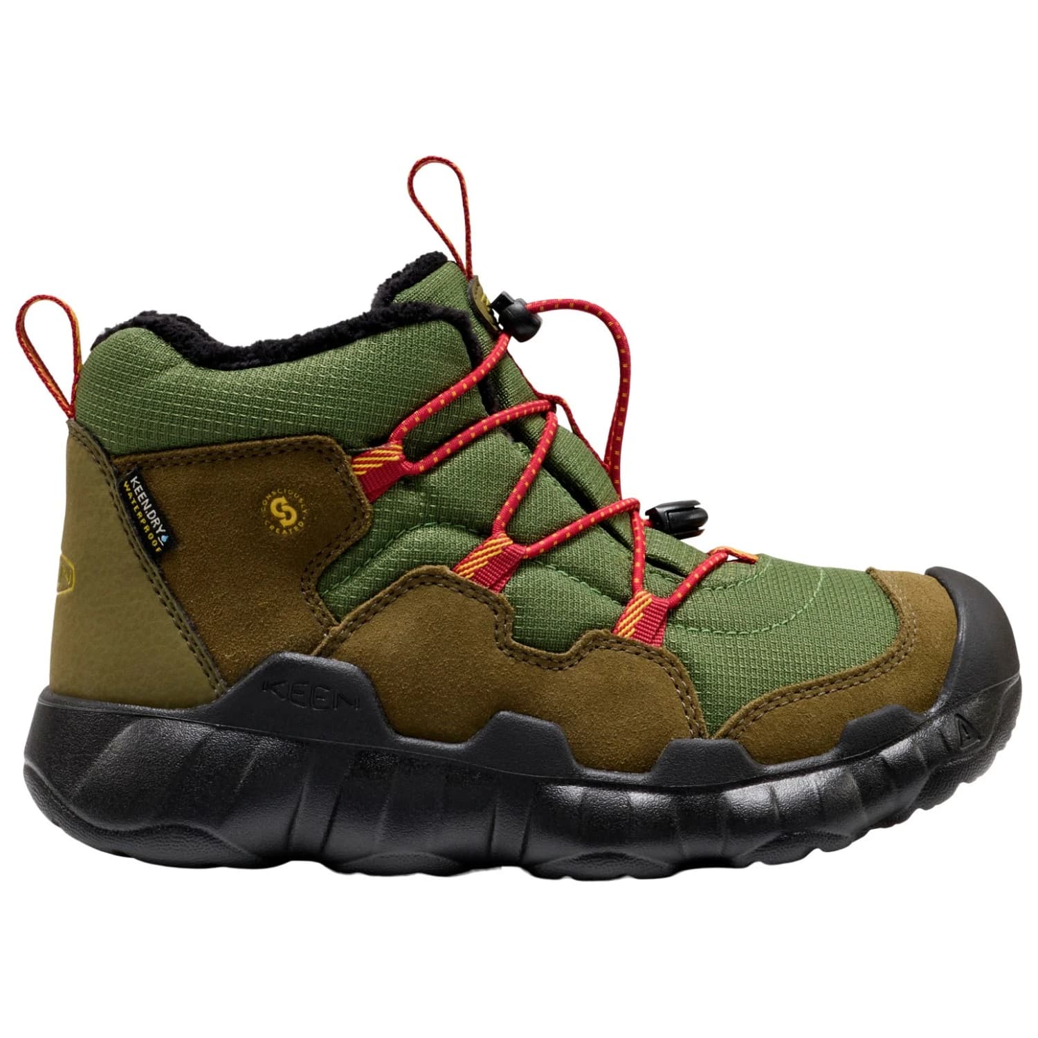 Зимни ботуши Keen Youth Hypowser Chukka WP Winter boots - Forest Night / Garnet