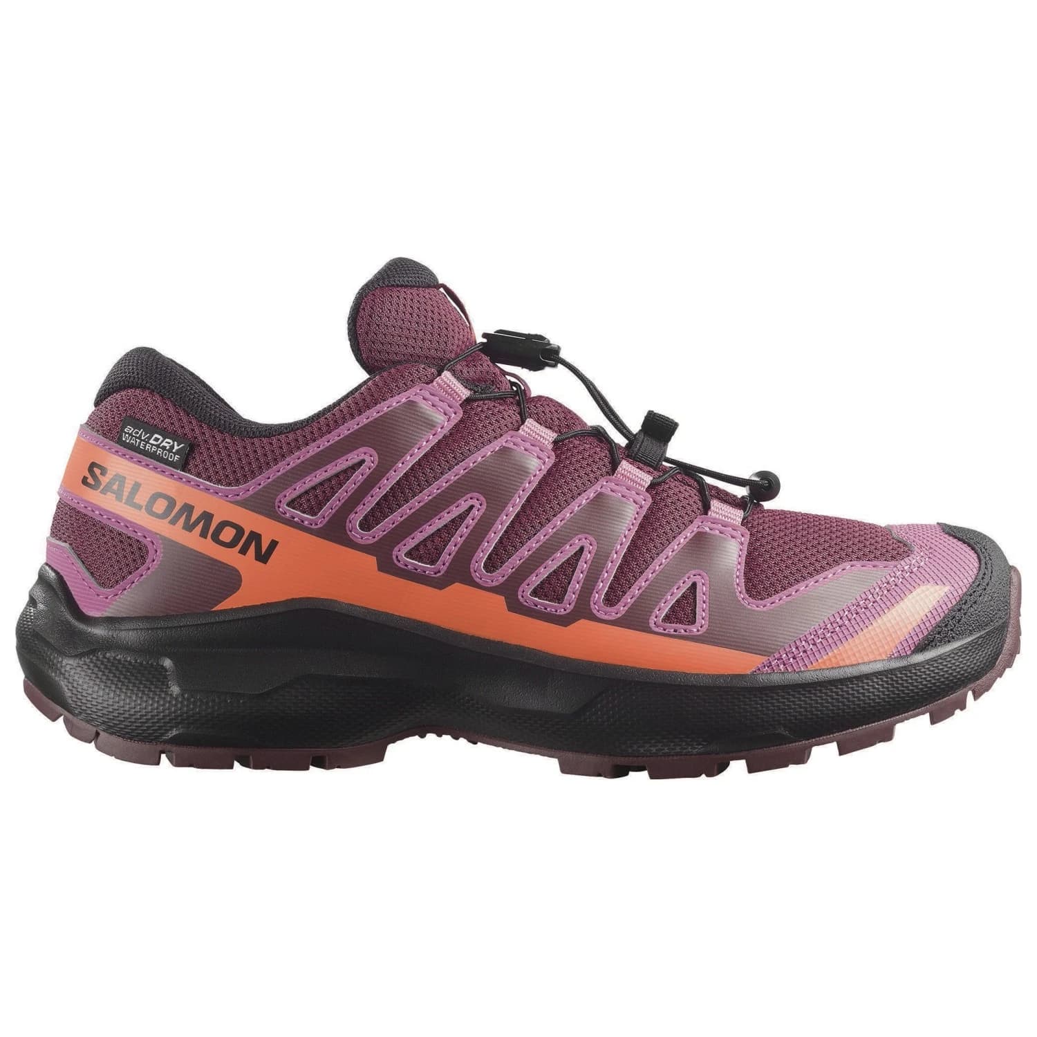 Детски мултиспорт обувки Salomon Kid's XA Pro Waterproof Multisport shoes - Huckleberry / Black / Nectarine