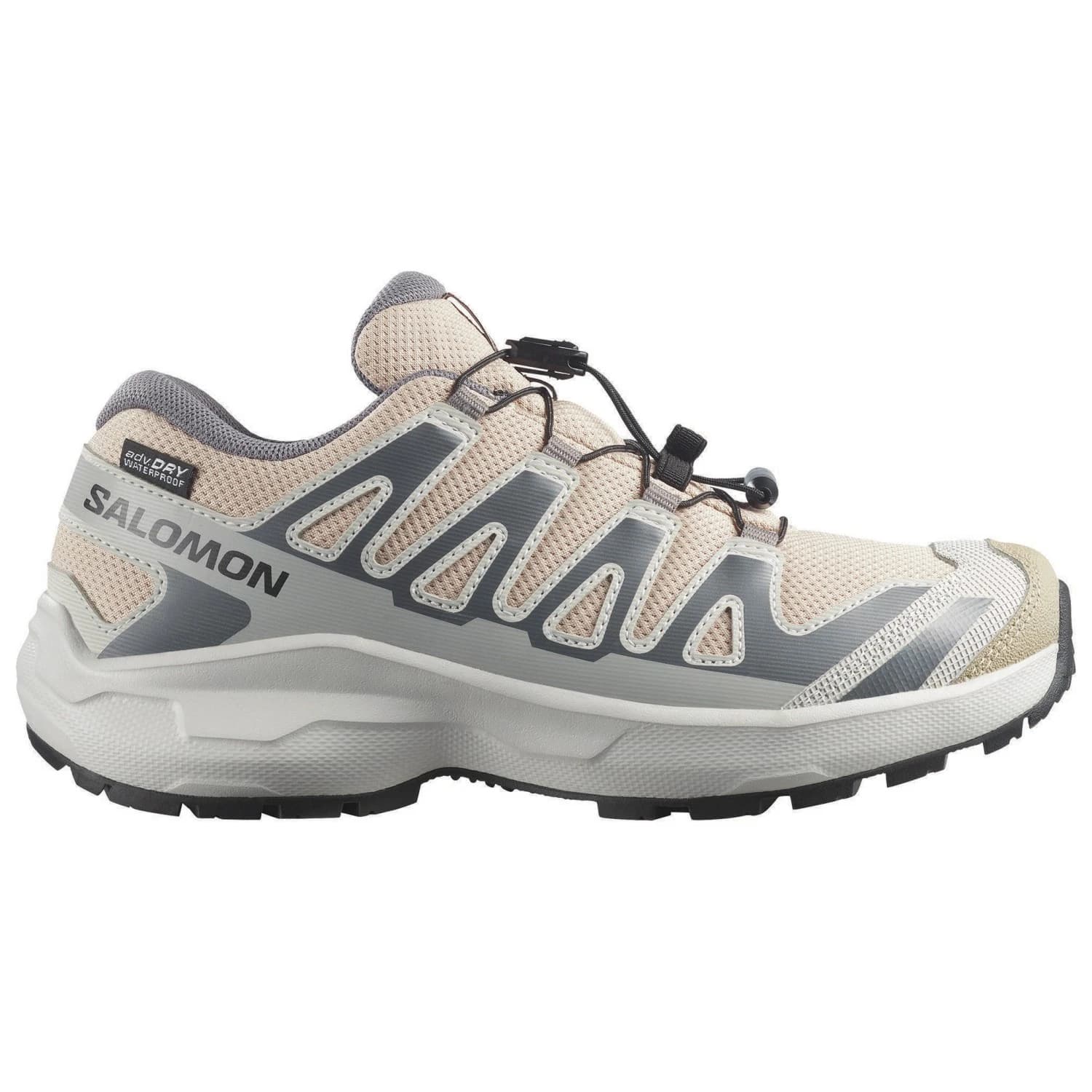 Детски мултиспорт обувки Salomon Kid's XA Pro Waterproof Multisport shoes - White Pepper / Gray Violet / Black