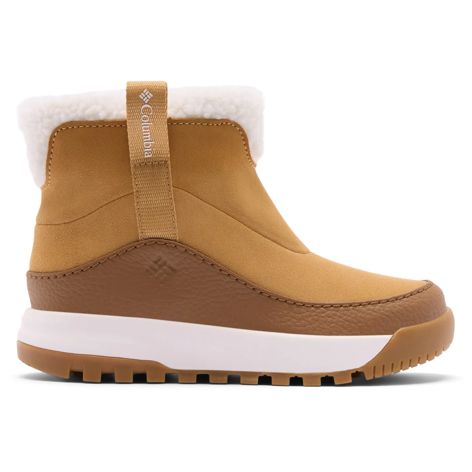 Детски зимни ботуши Columbia Kid's Snowtrot Ease Winter boots - Curry / Light Brown