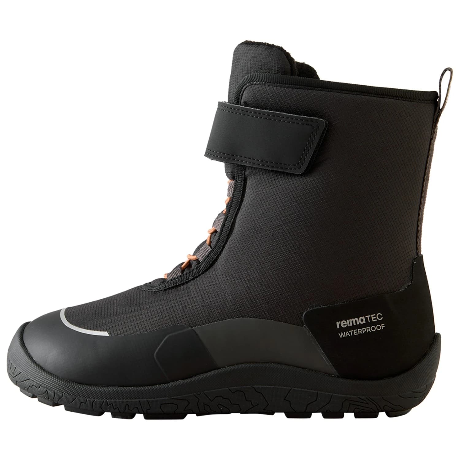 Зимни ботуши Reima Junior's Barefoot Winter Boots Talvella Winter boots - Black
