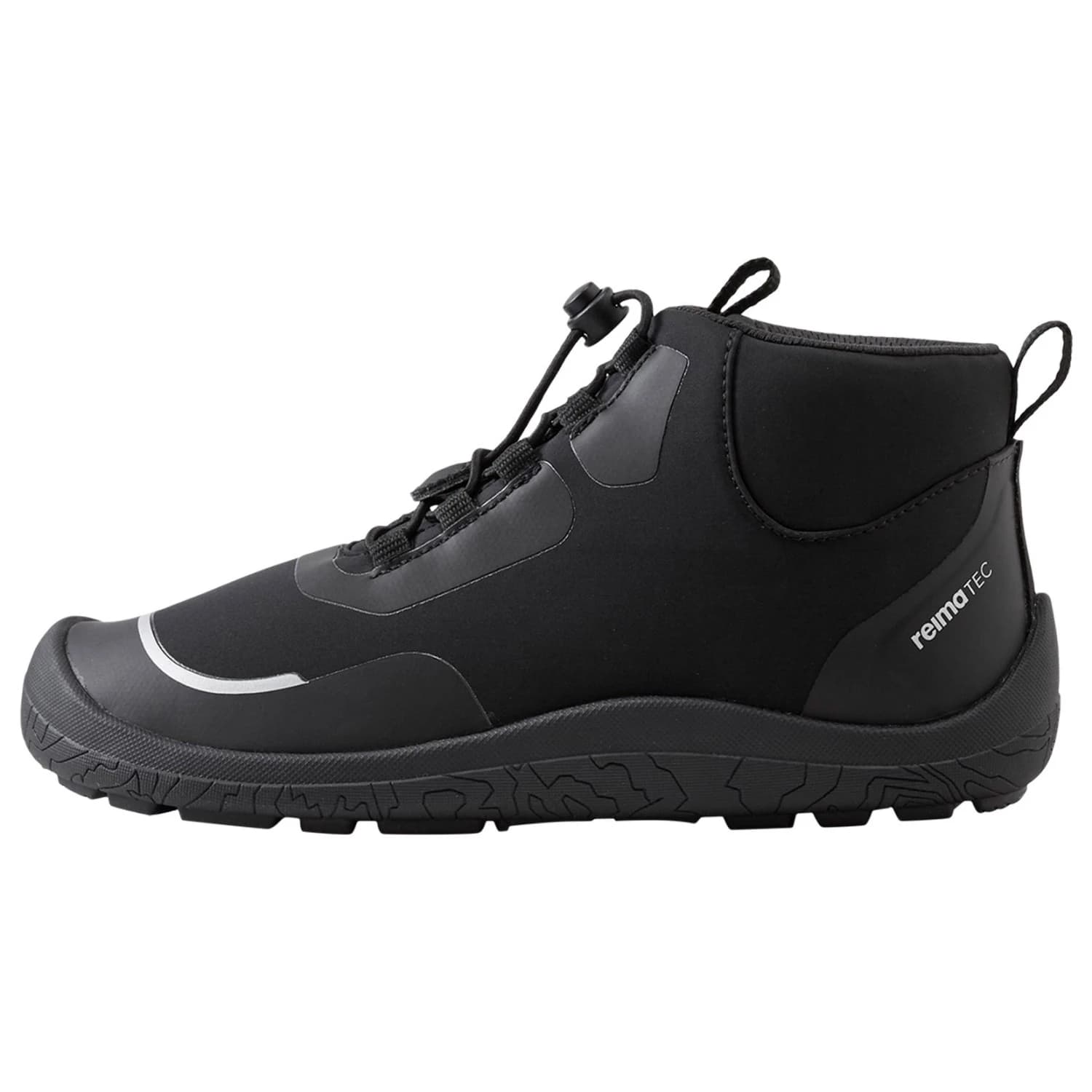Детски обувки barefoot Reima Kid's Loikkii Reimatec Barefoot Shoes - Black