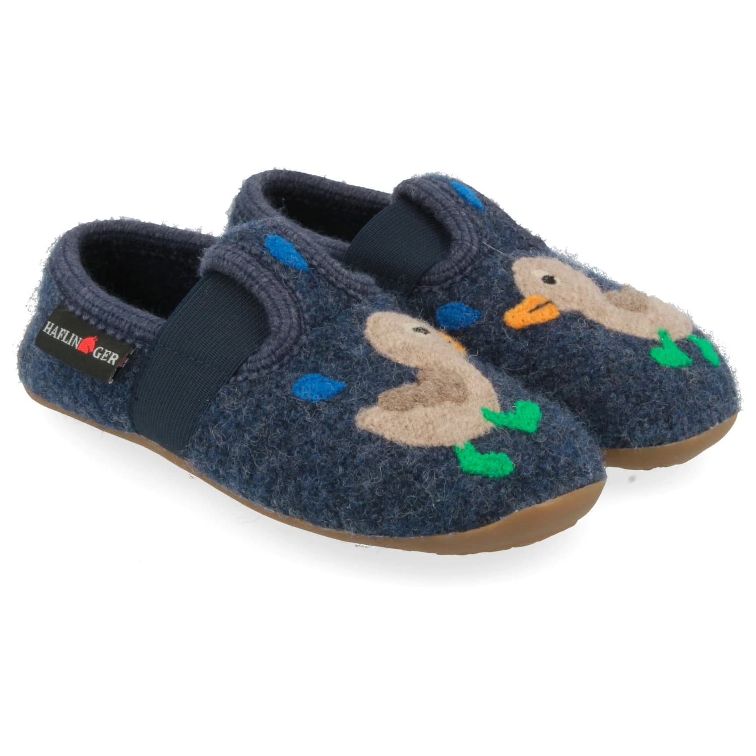 Детски пантофи Haflinger Kid's Everest Quak Quak Slippers - Jeans