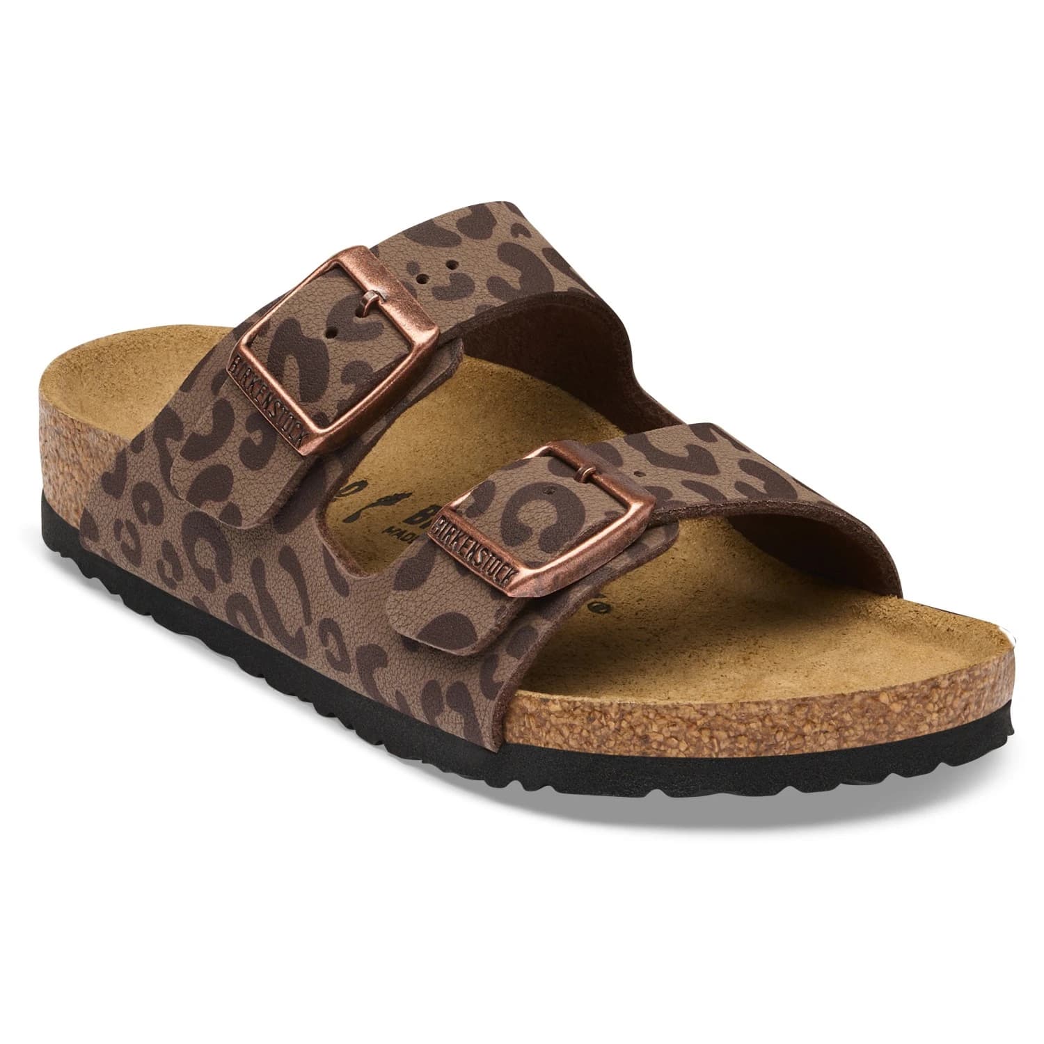 Детски сандали Birkenstock Kid's Arizona BFBC Print Sandals - Leo Mocca