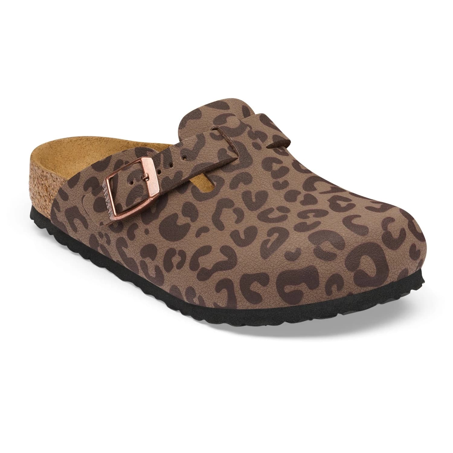 Детски сандали Birkenstock Kid's Boston BFBC Sandals - Print Leo Mocca