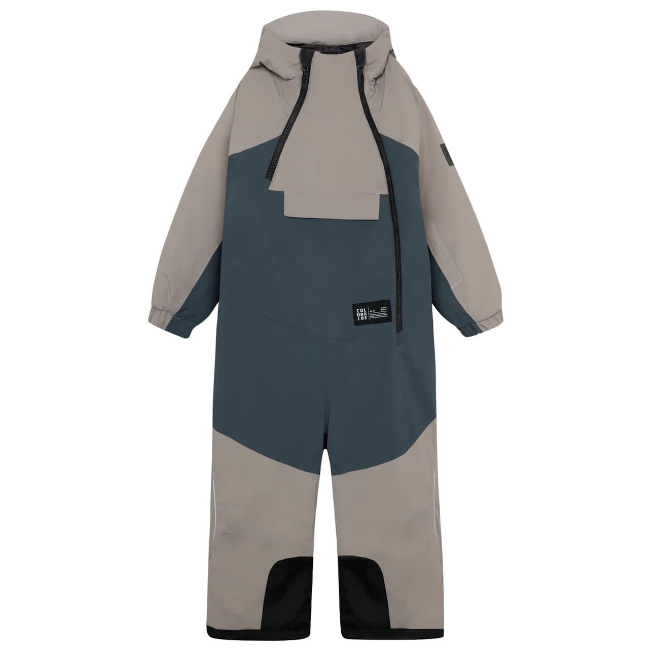 Детска грейка Color Kids Junior Ski Coverall Colorblock Overall - Rock Ridge