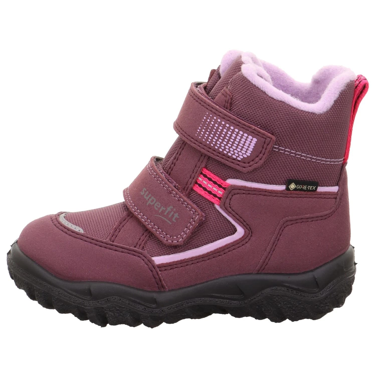 Детски зимни ботуши Superfit Kid's Husky B GTX Winter boots - Rot / Lila