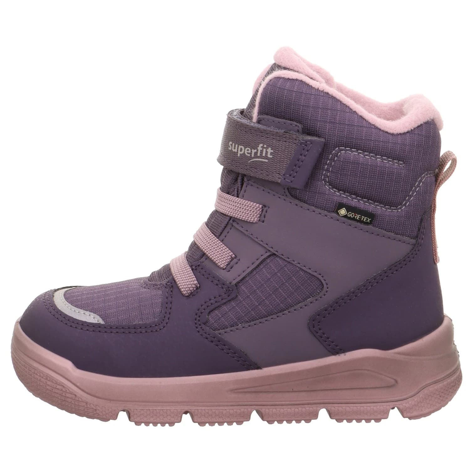 Детски зимни ботуши Superfit Kid's Mars C GTX Winter boots - Lila / Rosa