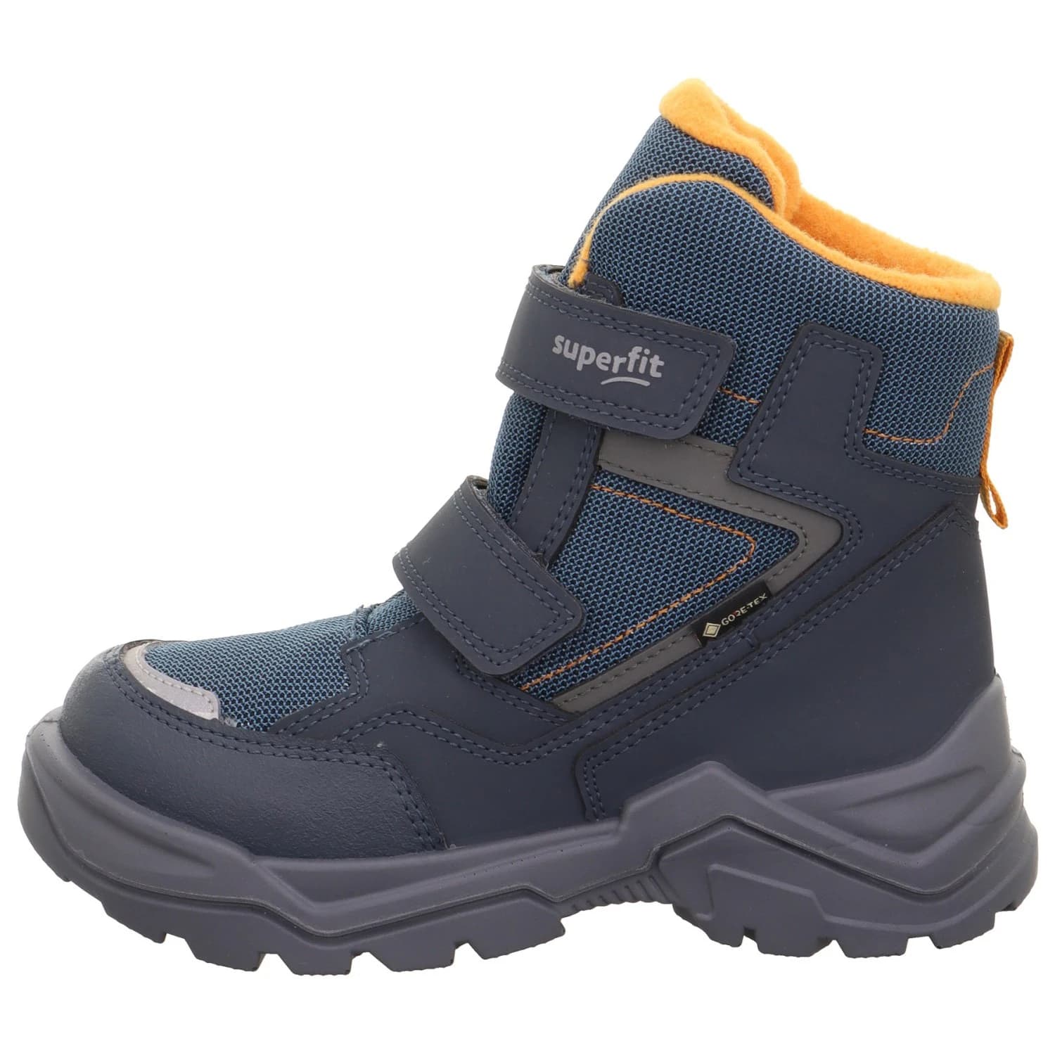 Детски зимни ботуши Superfit Kid's Snow Max B GTX Winter boots - Blau / Orange