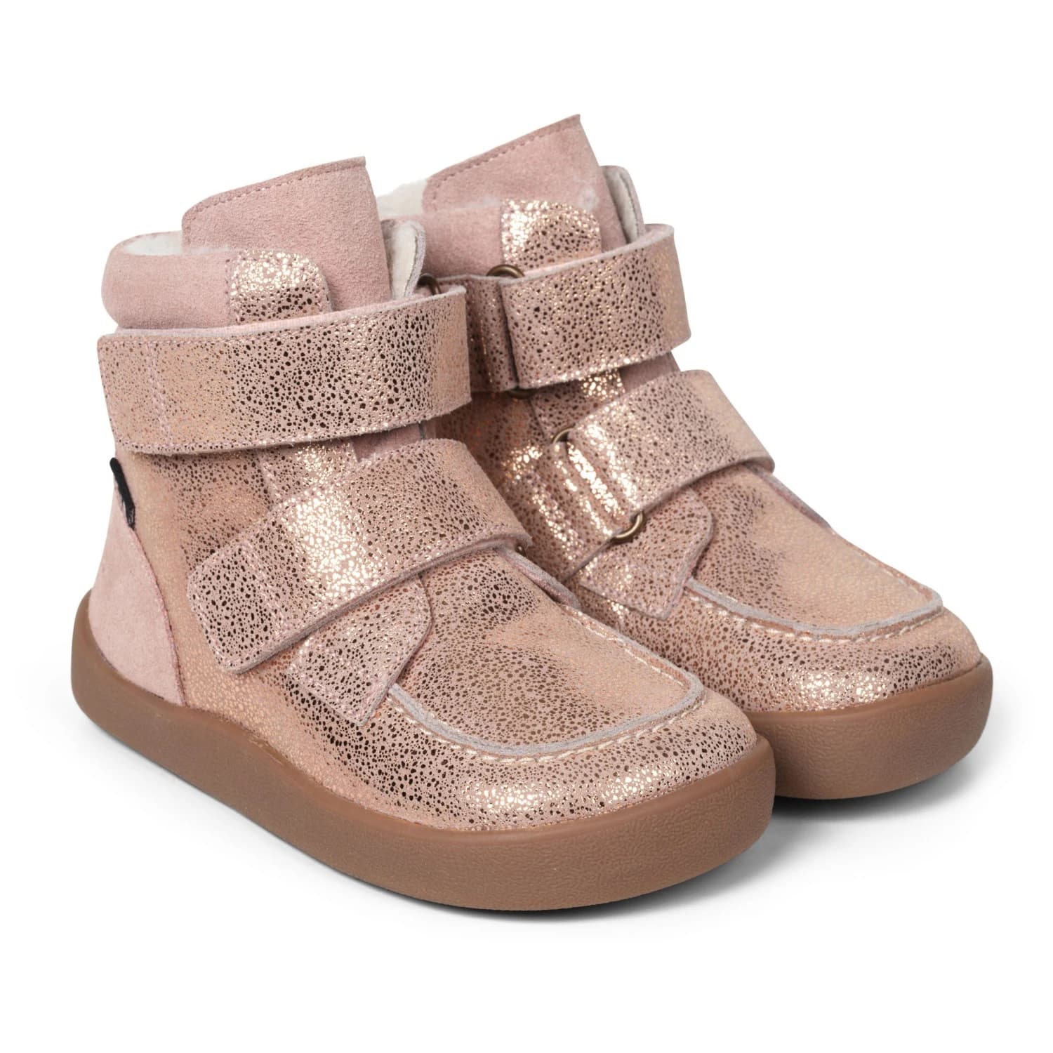 Детски зимни ботуши Bundgaard Kid's Milo Winter boots - Vintage Rose Glitter