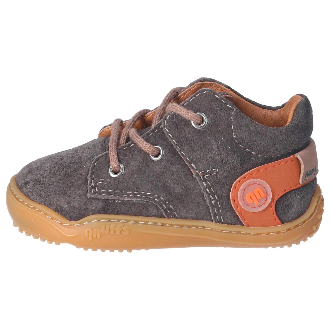 Детски обувки barefoot qnuffs Kid's Birke Barefoot shoes - Cafe / Schoko