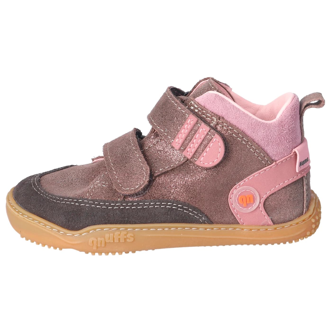 Детски обувки barefoot qnuffs Kid's Kastanie Barefoot shoes - Cafe / Sucre