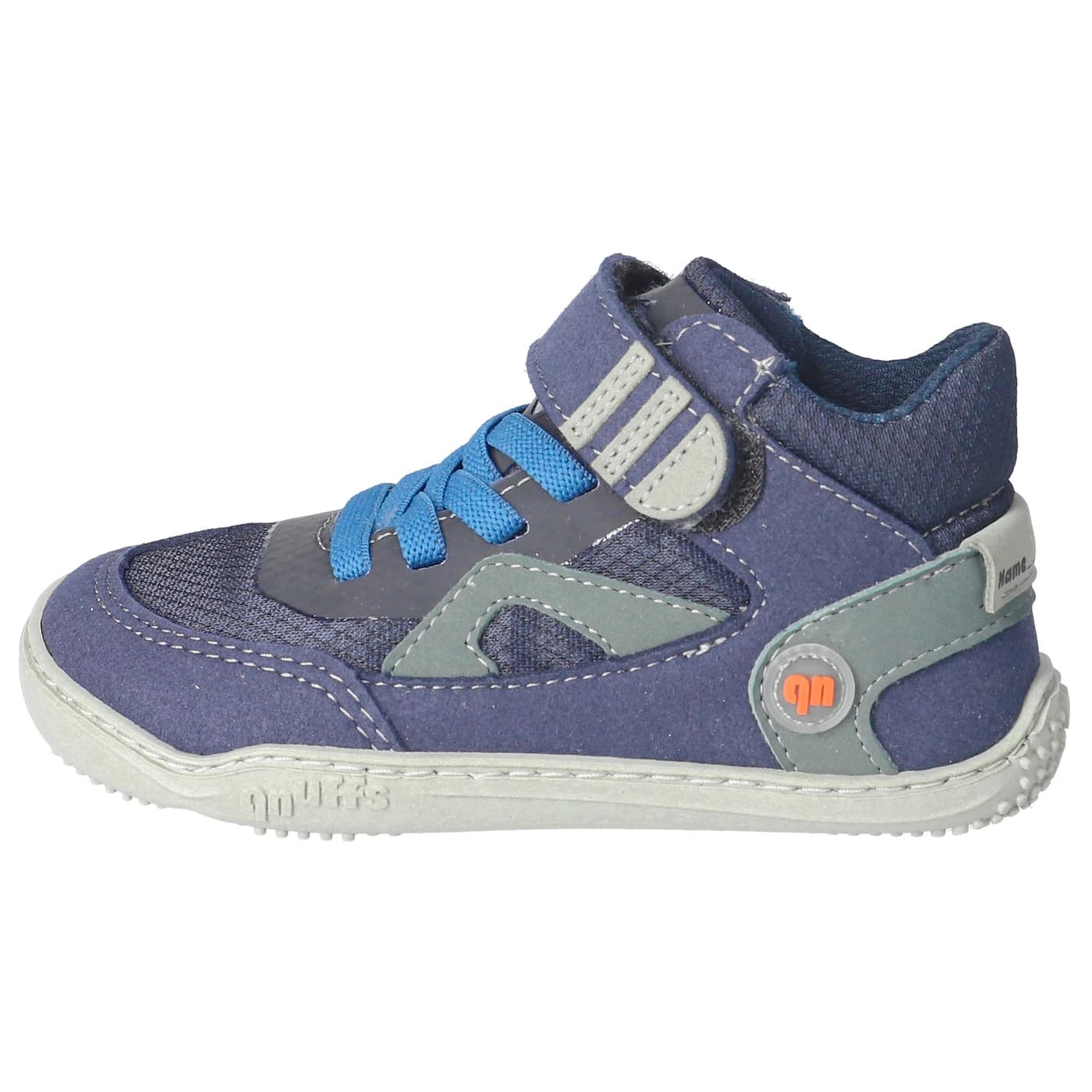 Детски обувки barefoot qnuffs Kid's Ulme Barefoot shoes - Ozean / Eukalyptus