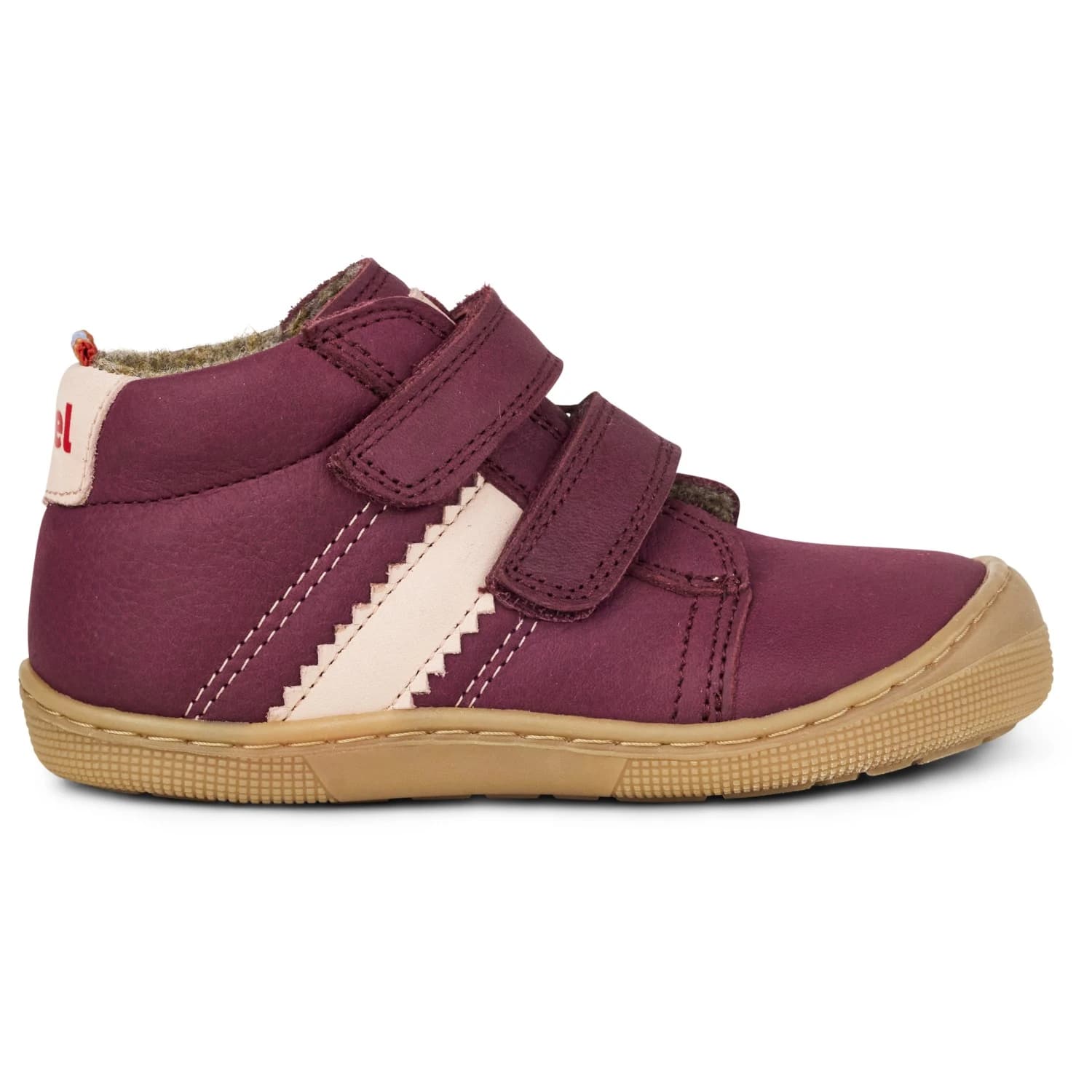 Детски обувки barefoot Koel Kid's David 3.0 Wool Barefoot shoes - Bordo